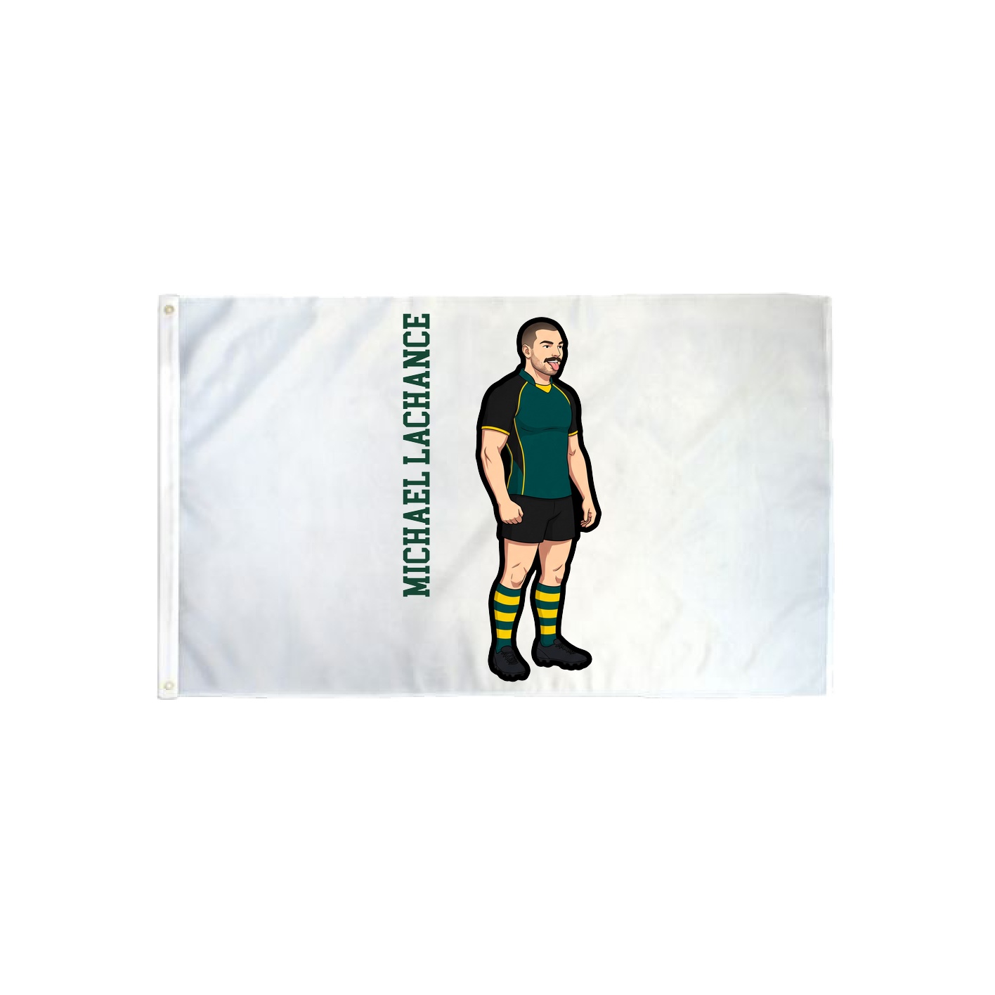 3x5 Flag — Name Vertical in Classic