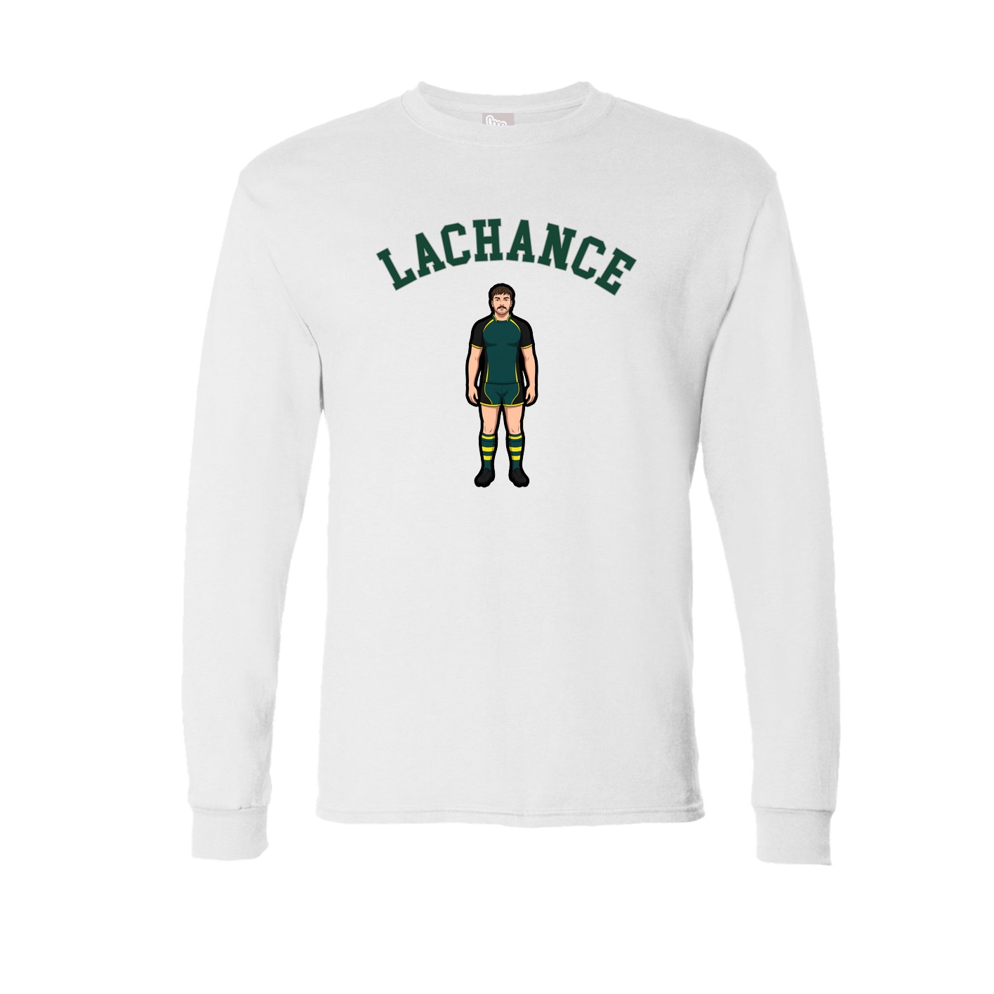 Long Sleeve Tee — Shirsey Arch in White
