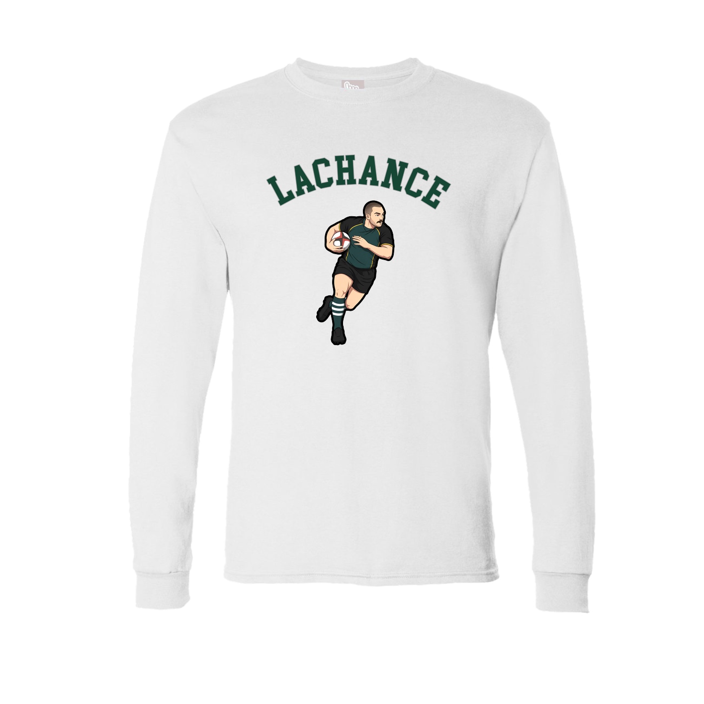 Long Sleeve Tee — Shirsey Arch in White