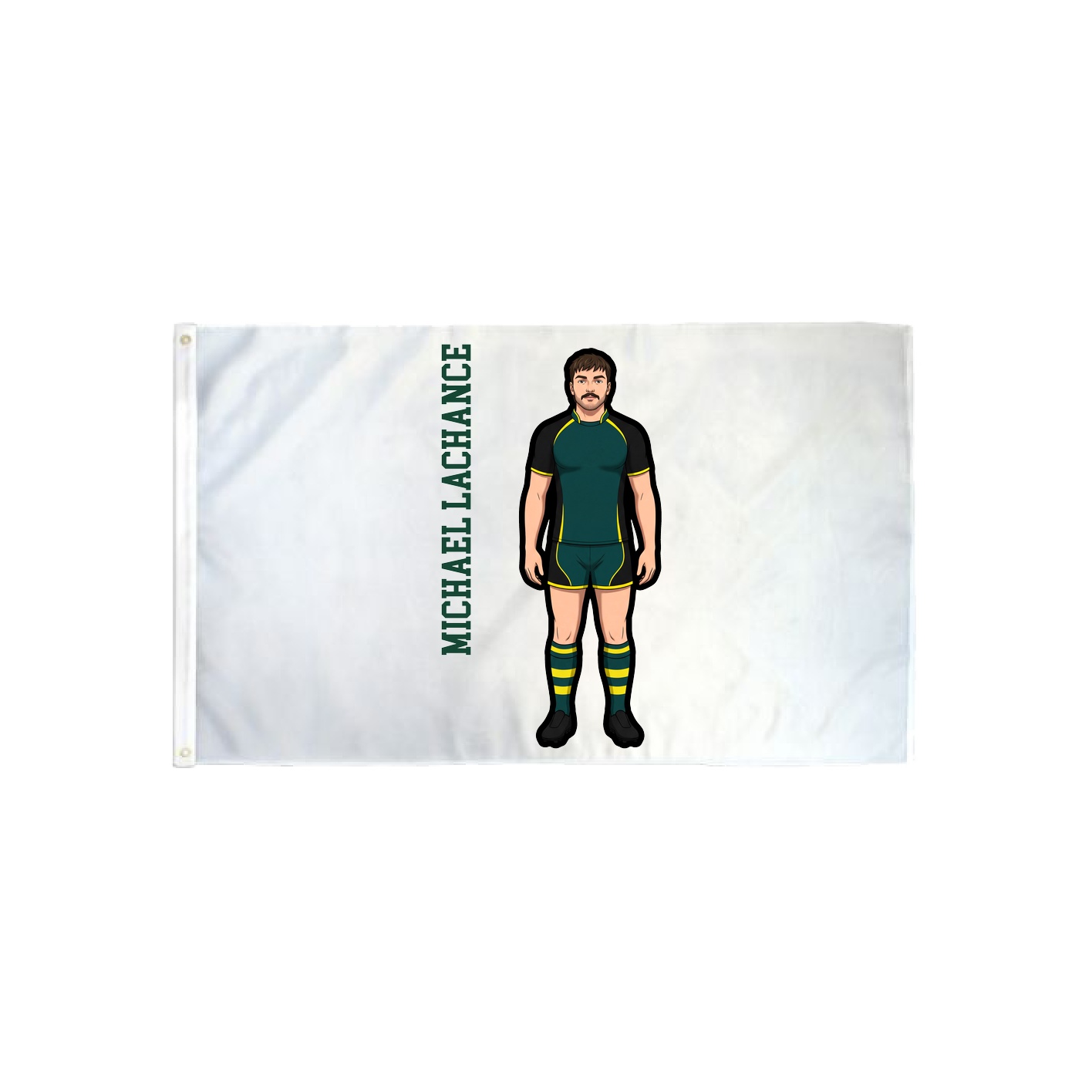 3x5 Flag — Name Vertical in Classic