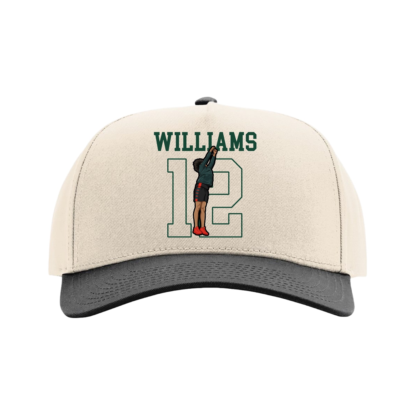 Full Fabric Five-Panel Champ Cap