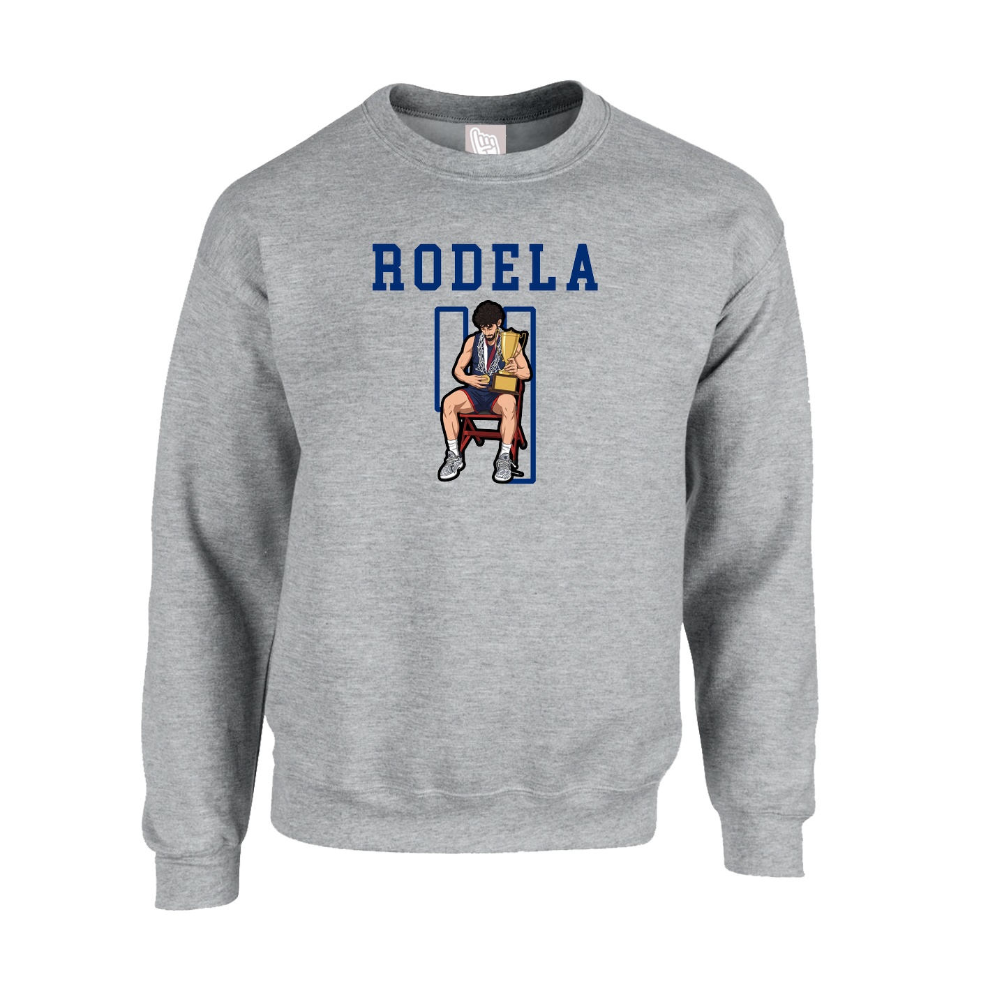 Fleece Crew — Shirsey in Grey