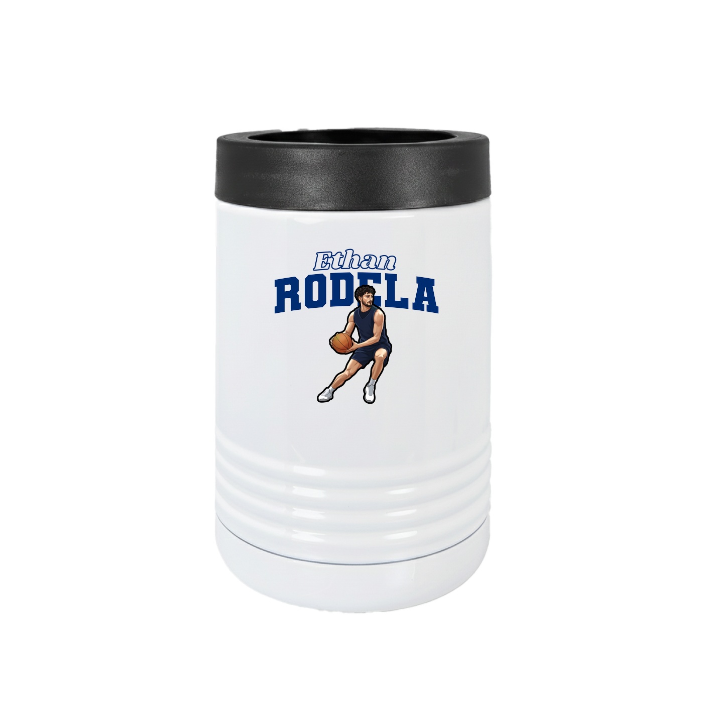 Beverage Holder — Name Arch in White