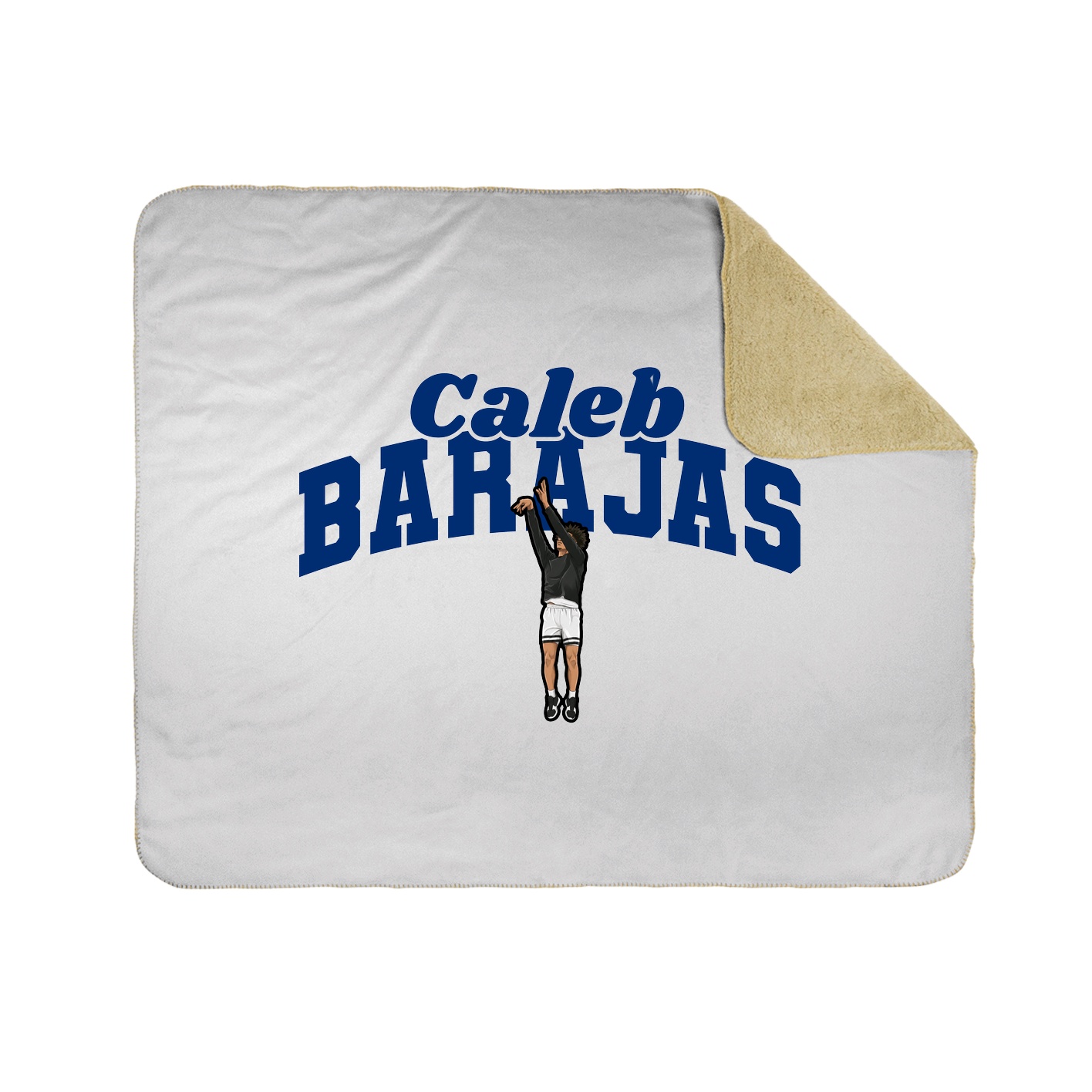 Throw Blanket — Signature Arch in White