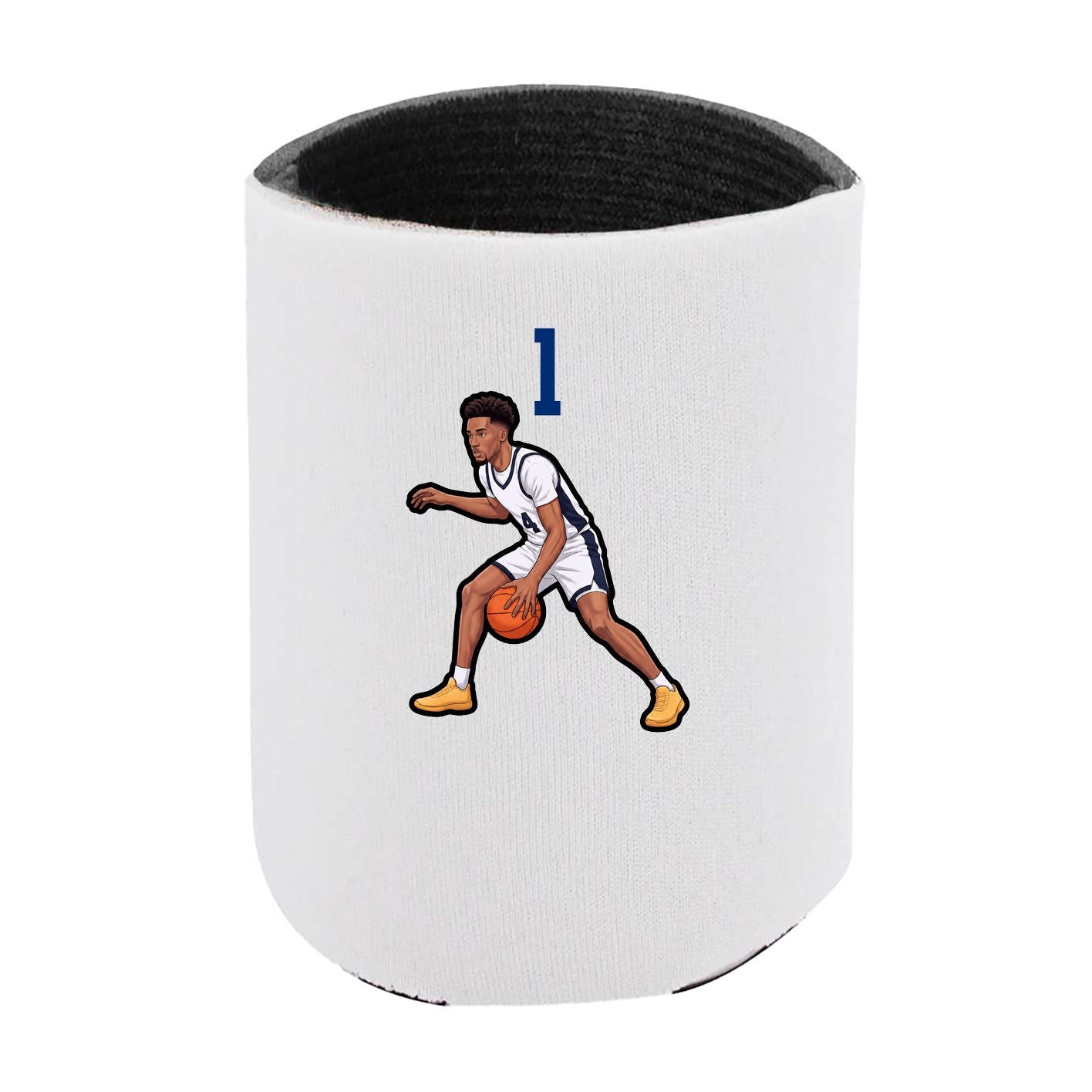 Can Holder — Number Top in White