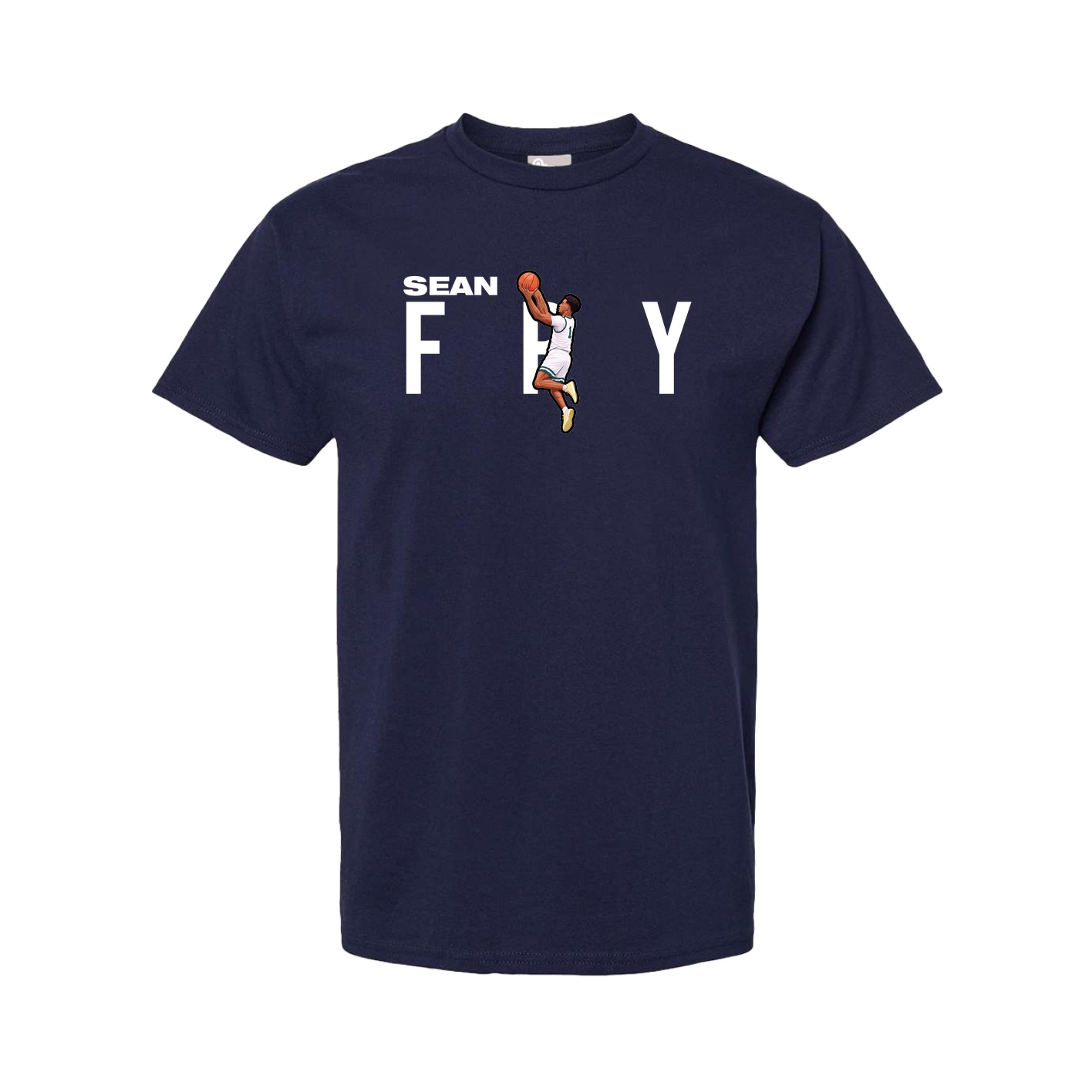 Youth Tee — Player Name in Navy