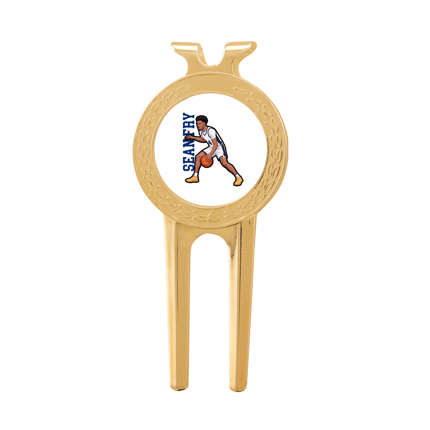 Divot Tool with Ball Marker — Name Vertical in Classic