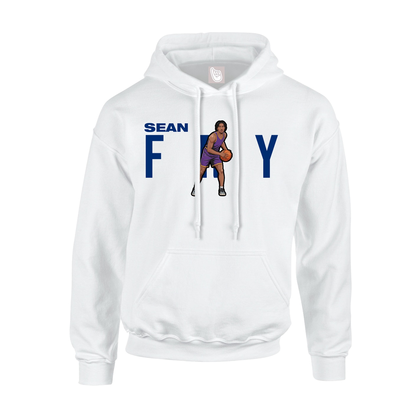 Hoodie — Player Name in White