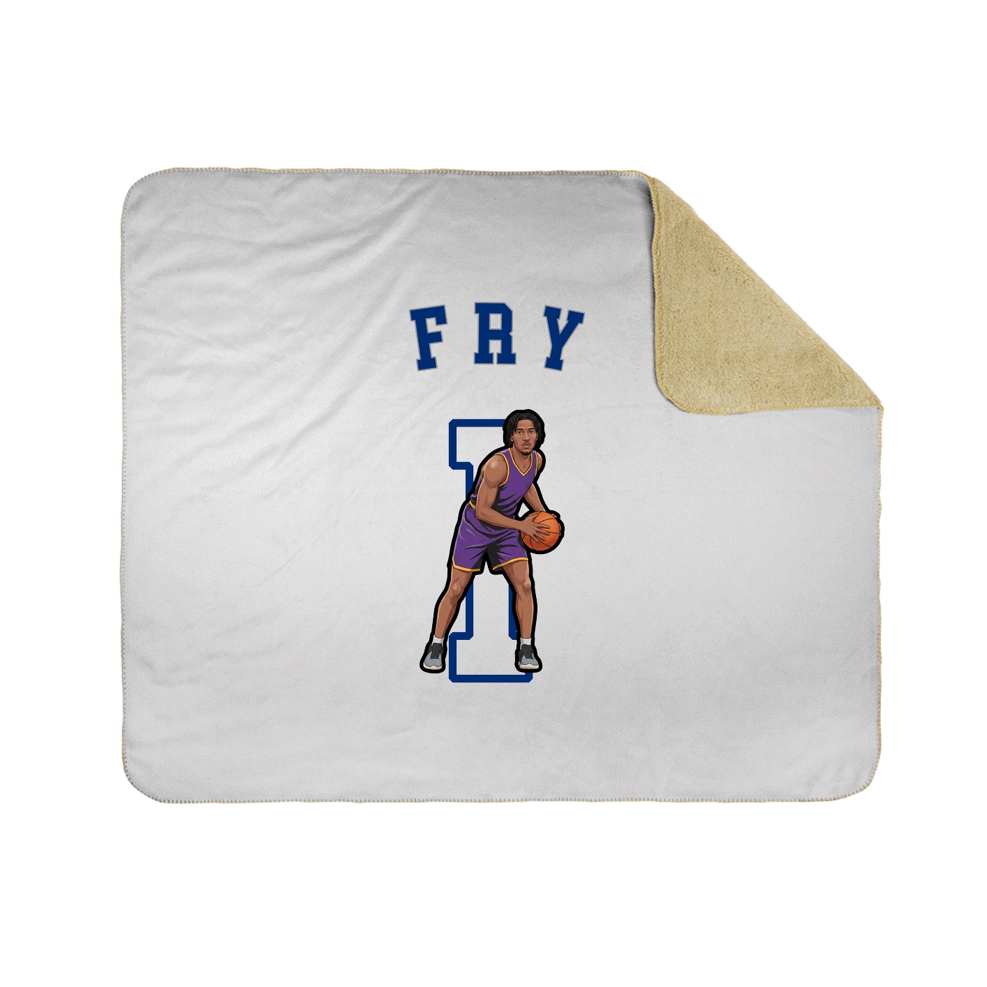 Throw Blanket — Shirsey Arch in White