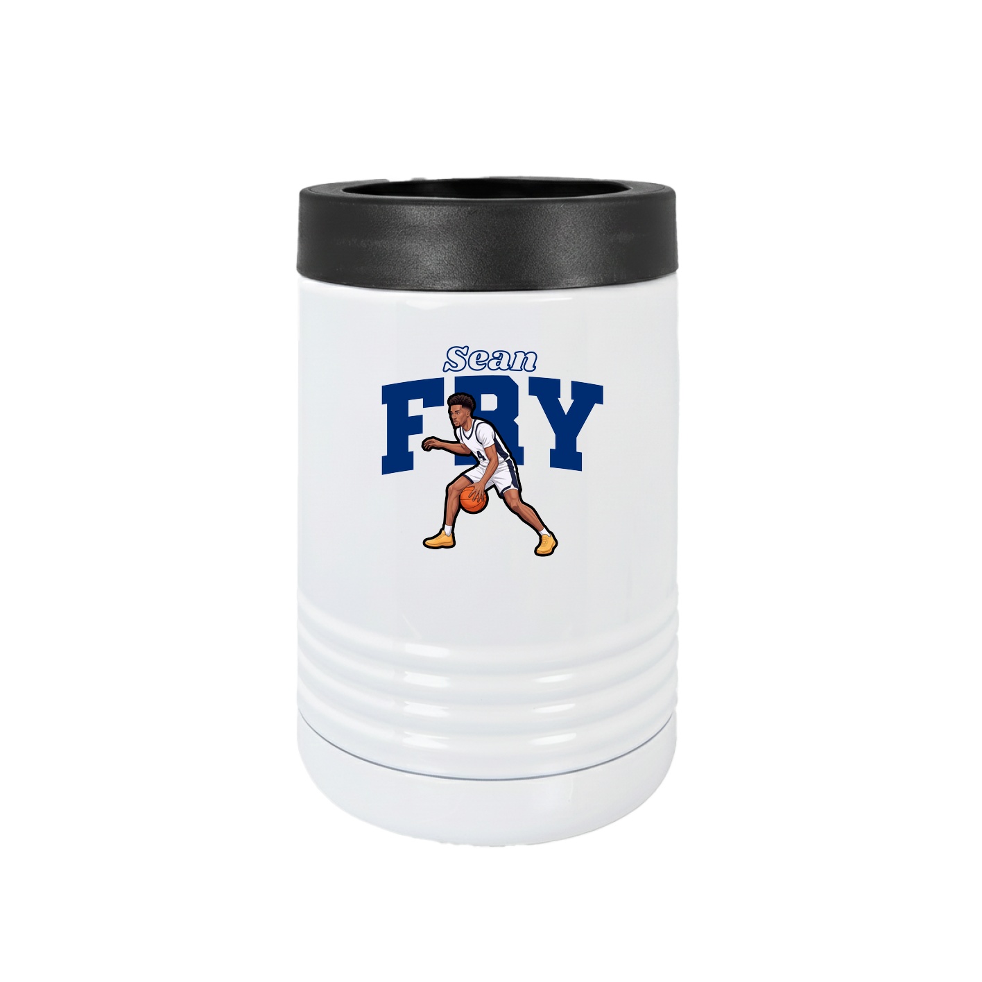 Beverage Holder — Name Arch in White