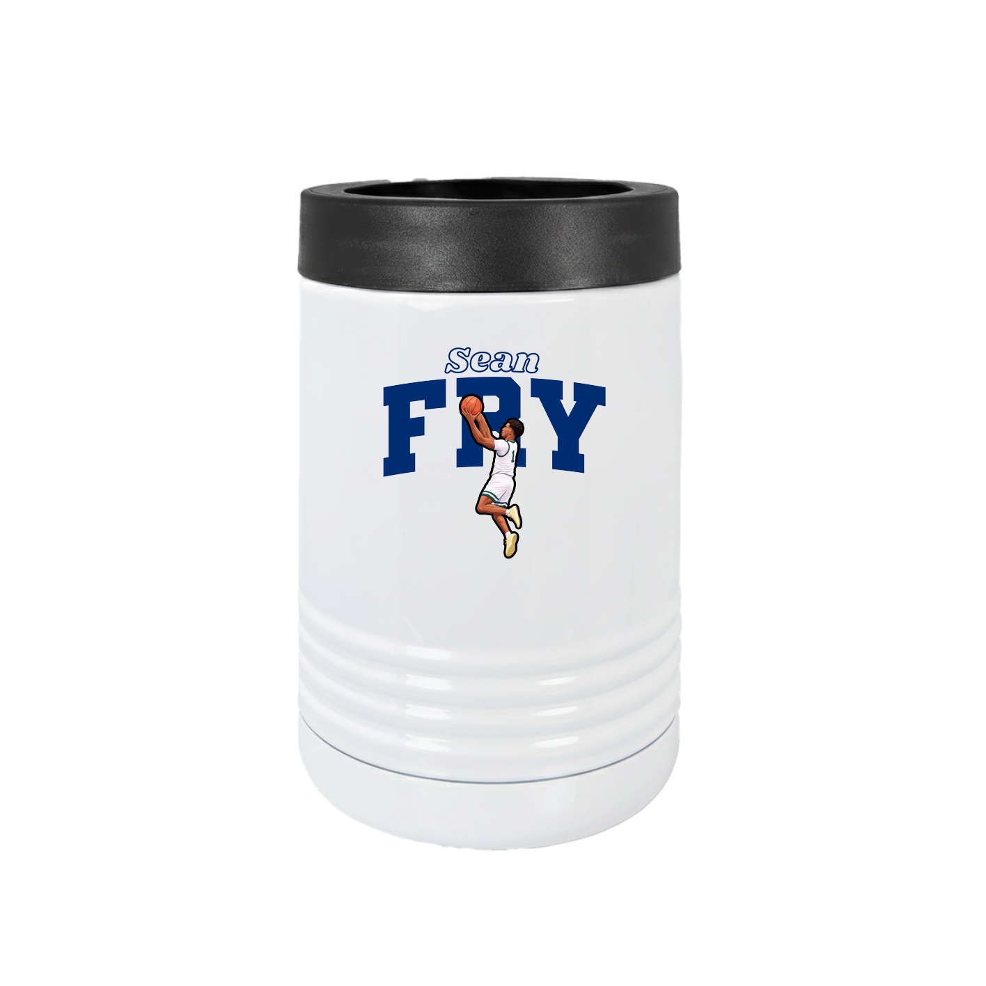Beverage Holder — Name Arch in White