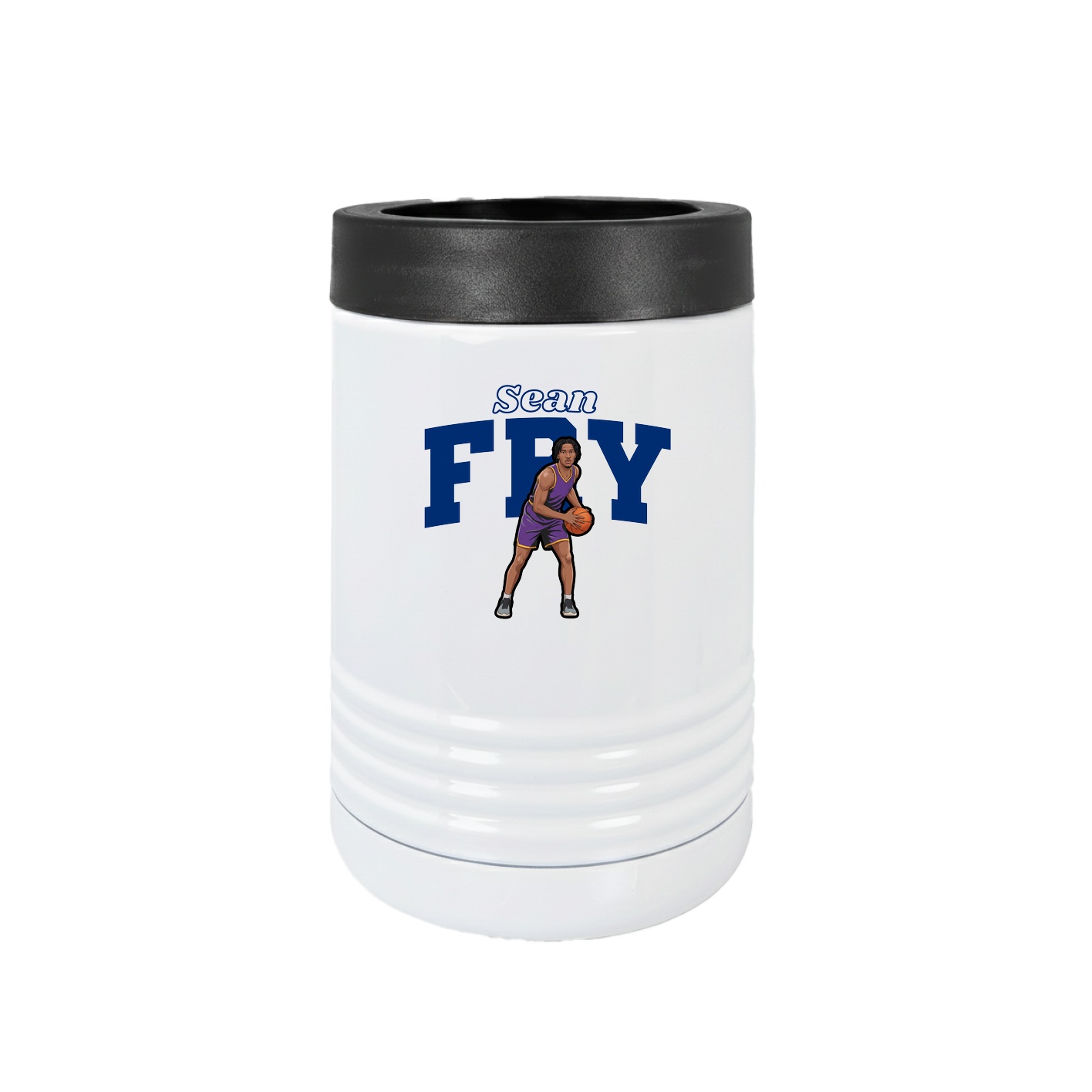 Beverage Holder — Name Arch in White