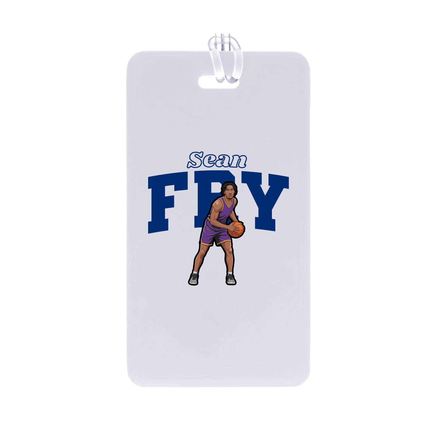 Bag Tag — Name Arch in Classic