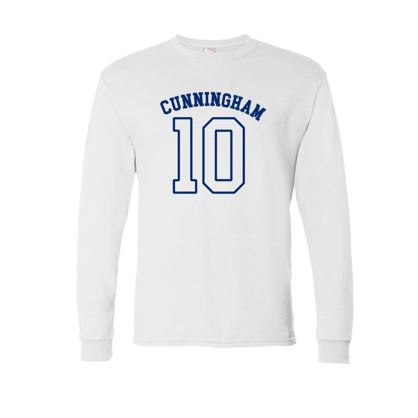Long Sleeve Tee — Shirsey Arch in White