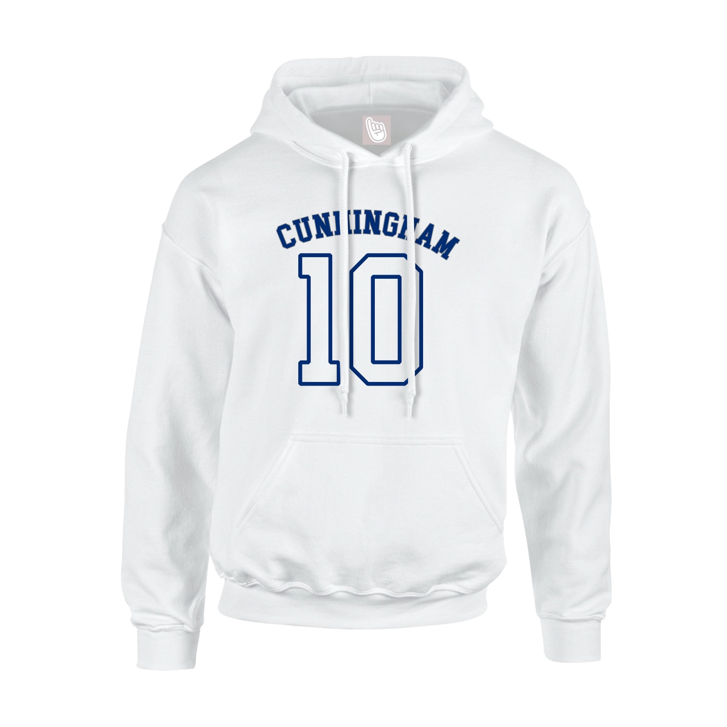 Hoodie — Shirsey Arch in White