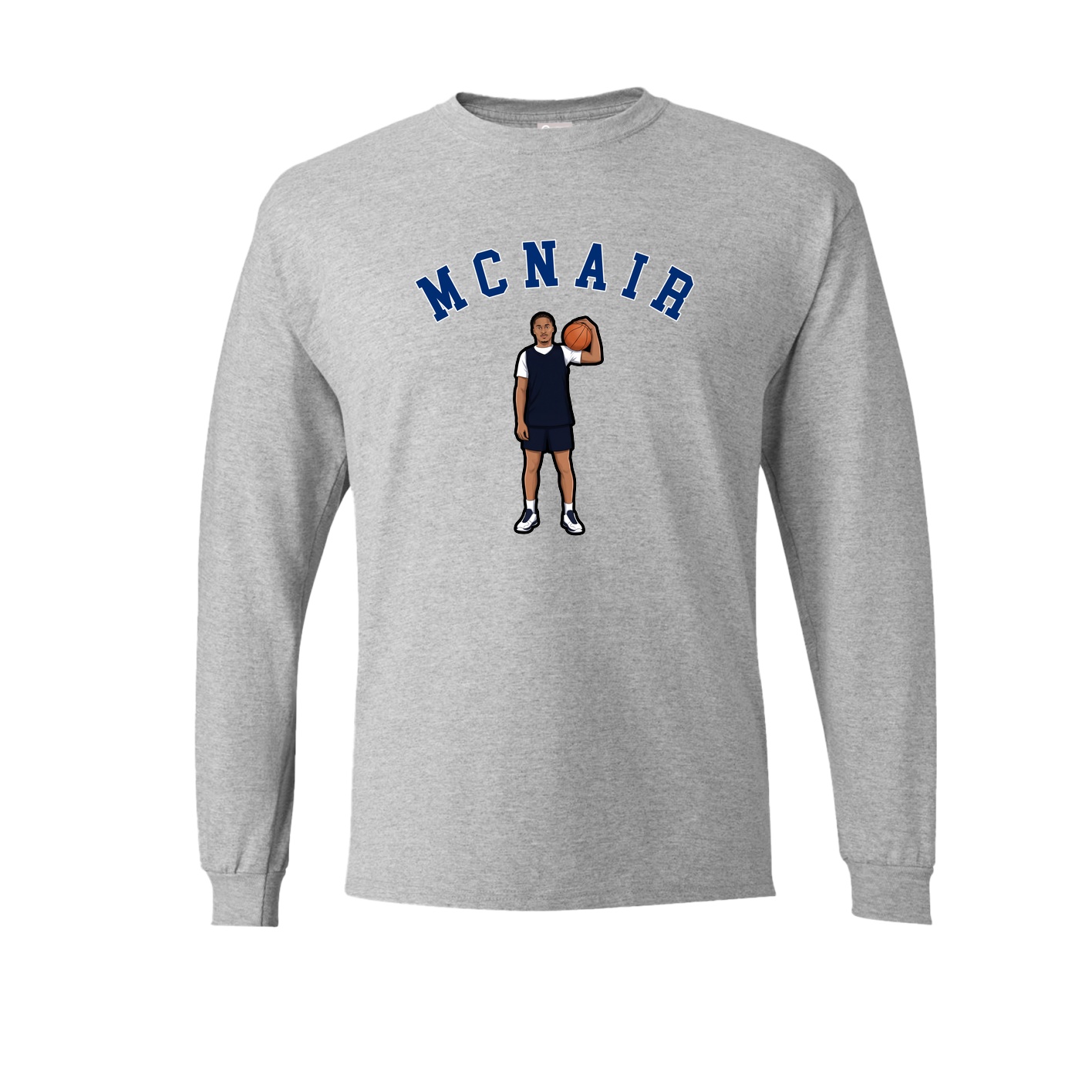 Long Sleeve Tee — Shirsey Arch in Grey