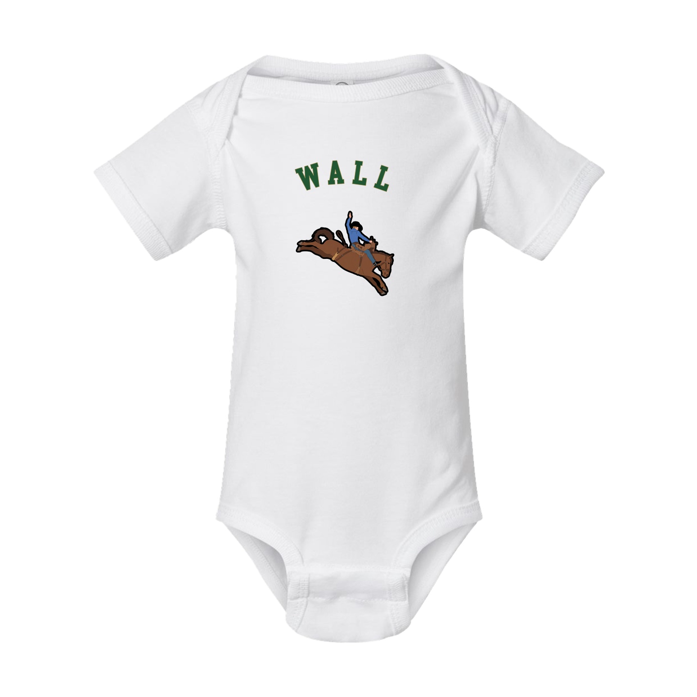Baby Onesie — Shirsey Arch in White