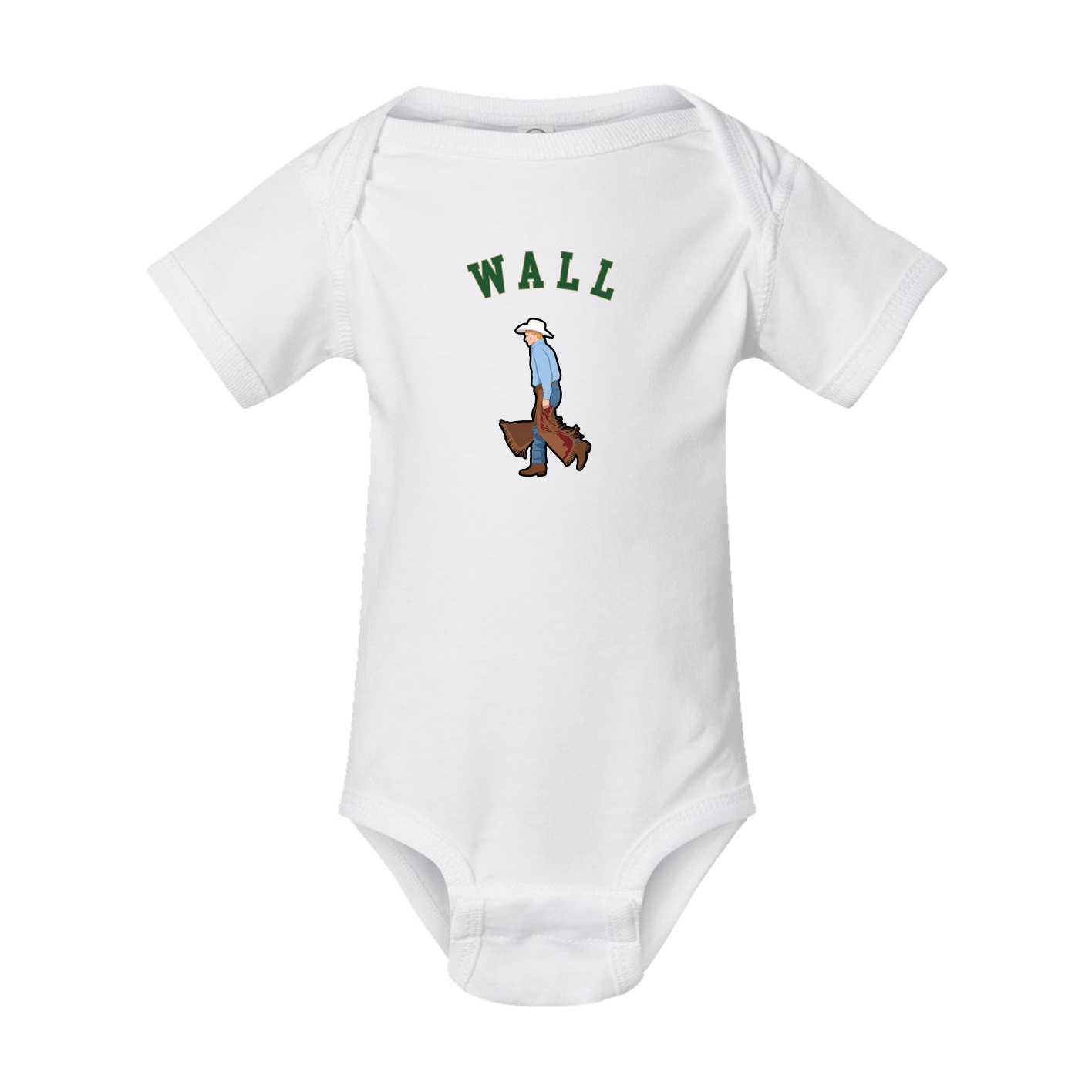 Baby Onesie — Shirsey Arch in White