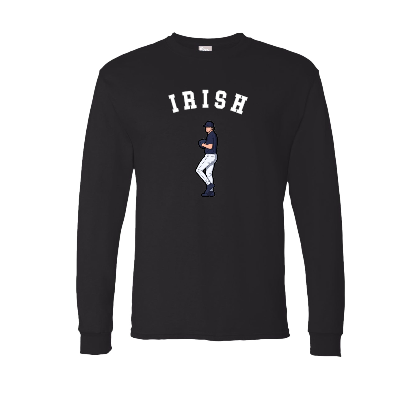 Long Sleeve Tee — Shirsey Arch in Black