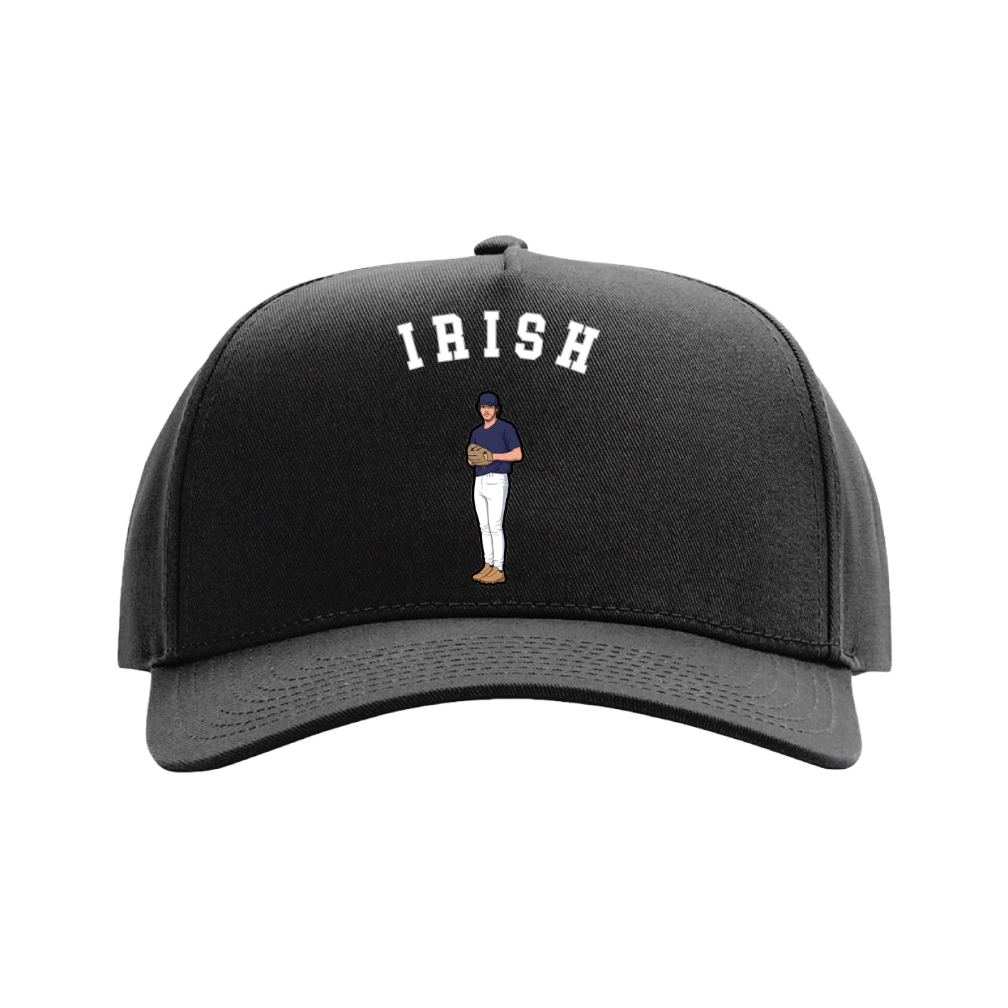 Full Fabric Five-Panel Champ Cap