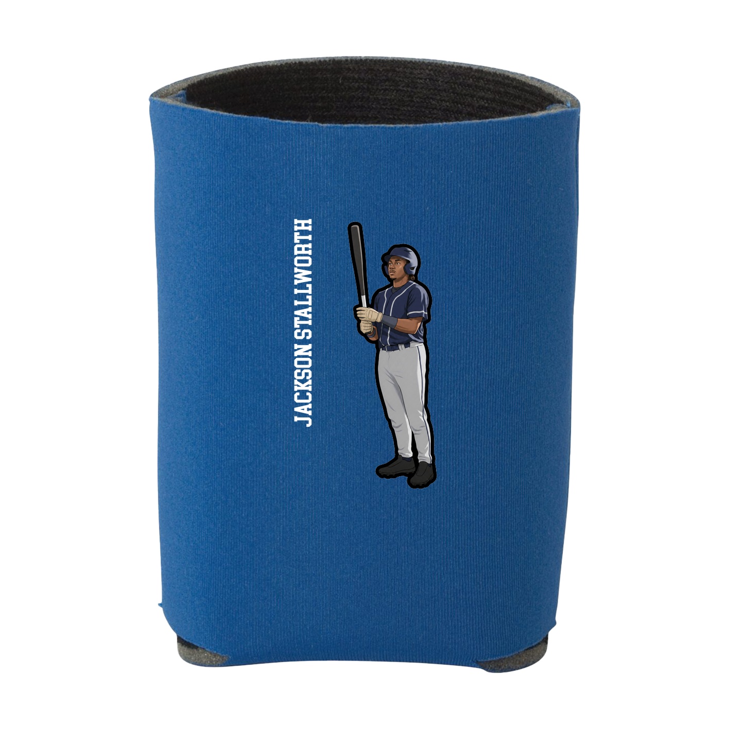 Can Holder — Name Vertical in Royal
