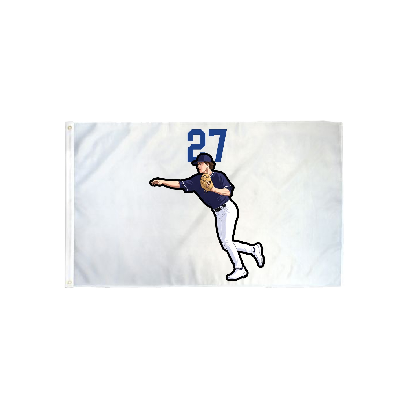 3x5 Flag — Number Top in Classic