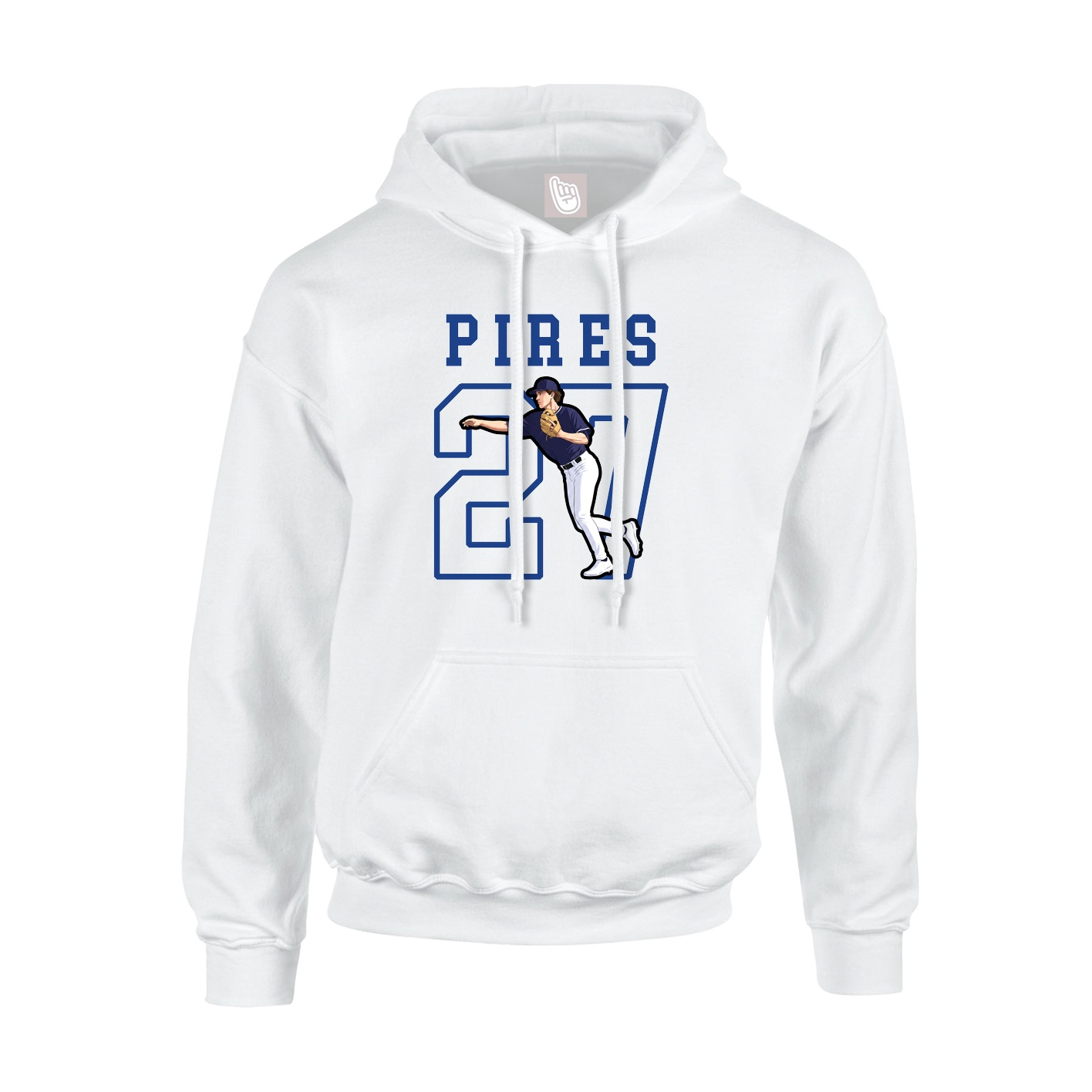 Youth Hoodie — Shirsey in White