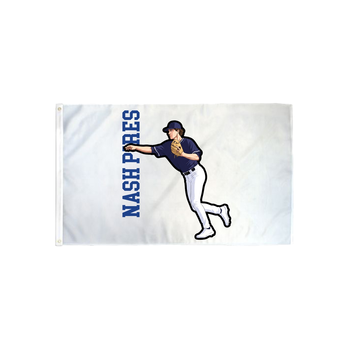 3x5 Flag — Name Vertical in Classic