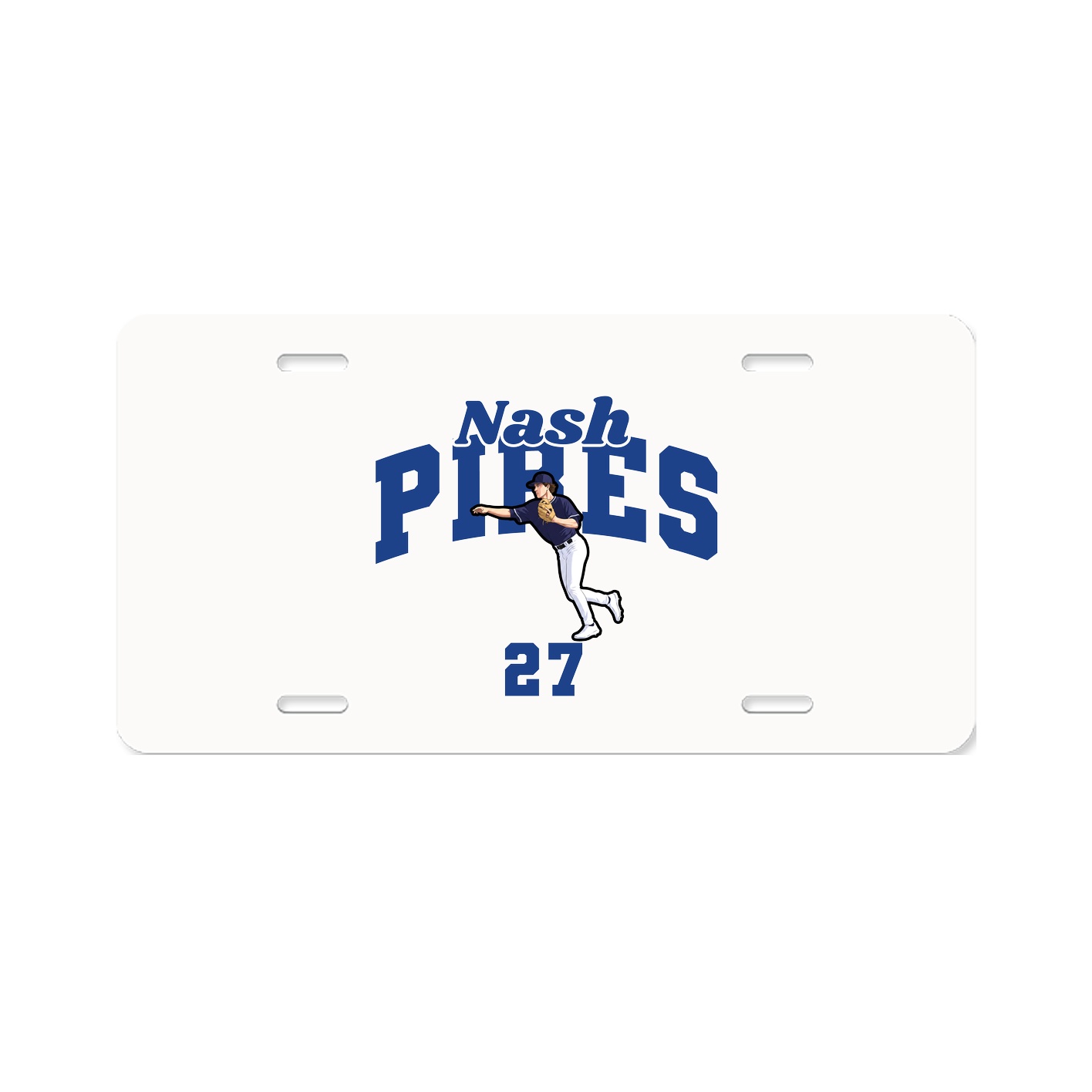 License Plate — Signature Arch in Classic
