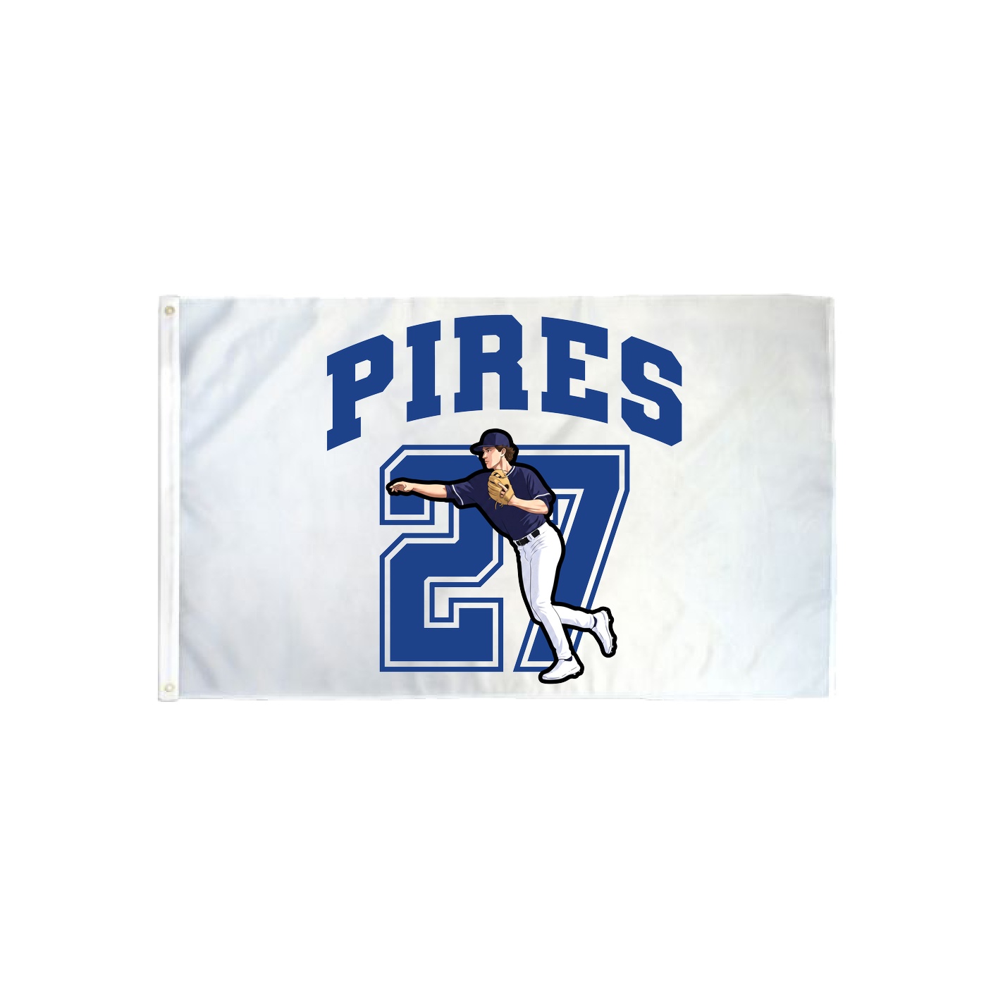 3x5 Flag — Number in Classic