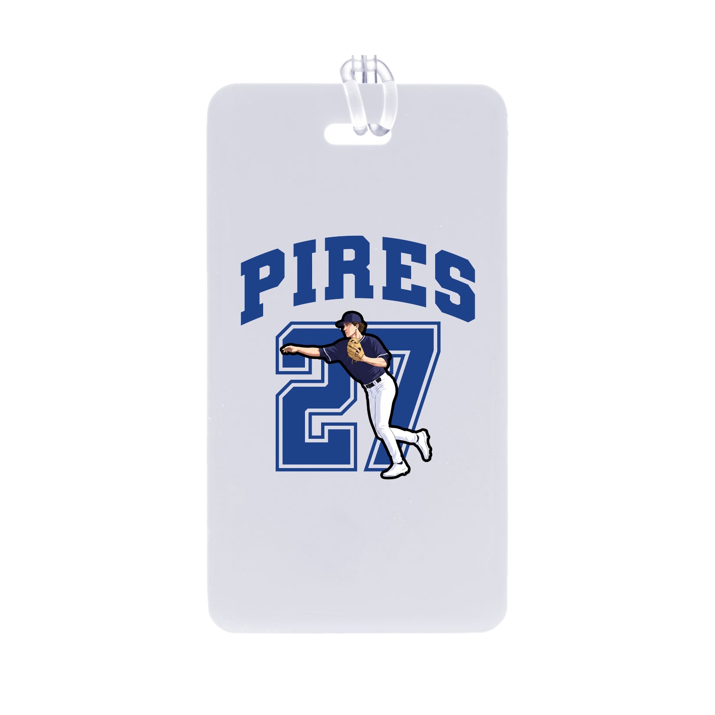 Bag Tag — Number in Classic