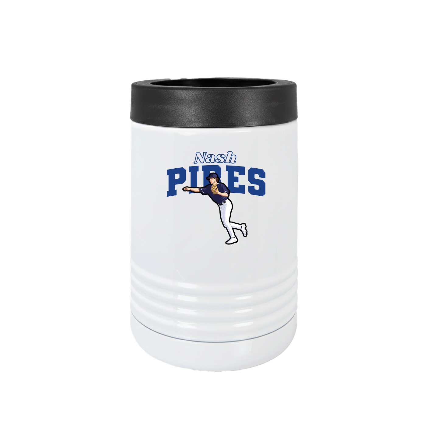 Beverage Holder — Name Arch in White