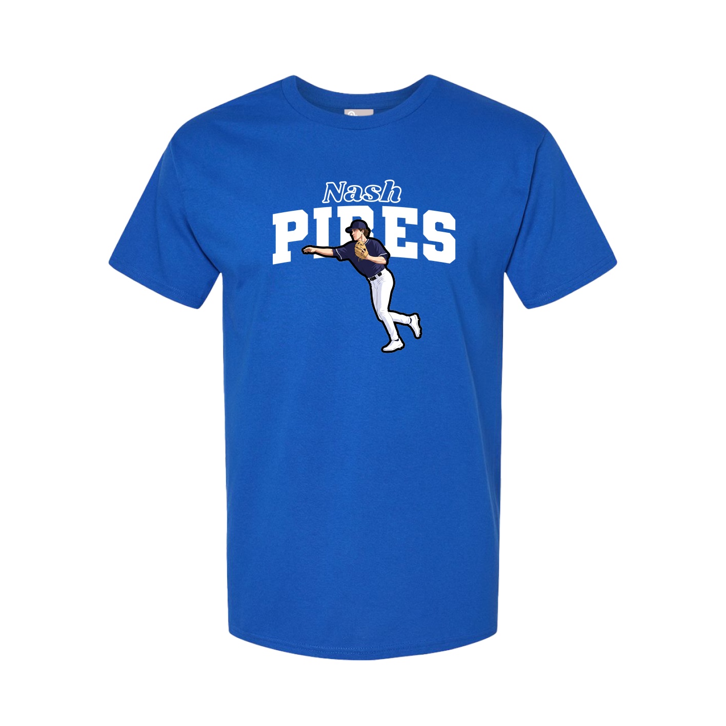 Tee — Name Arch in Royal
