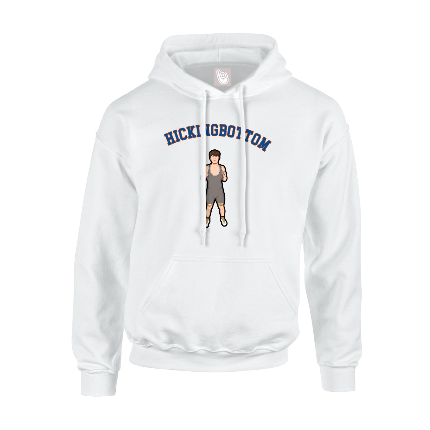 Youth Hoodie — Shirsey Arch in White