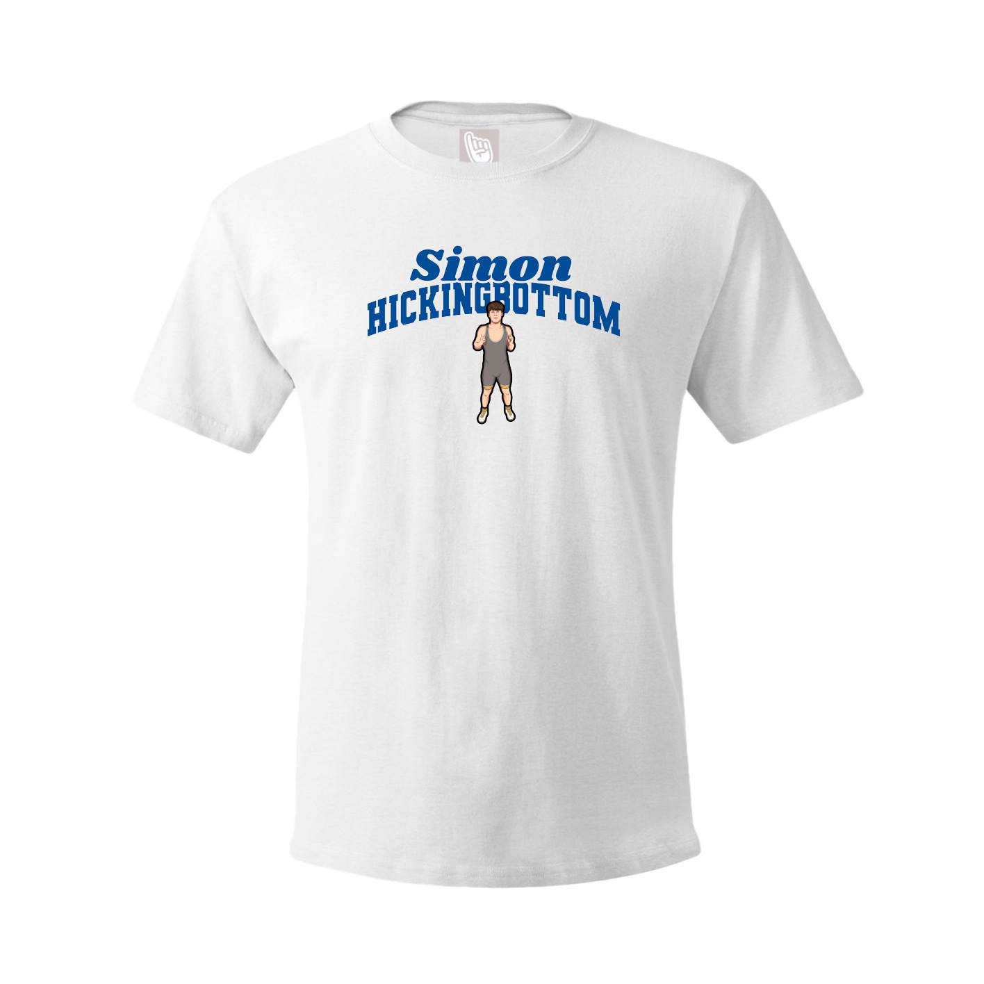 Youth Tee — Signature Arch in White