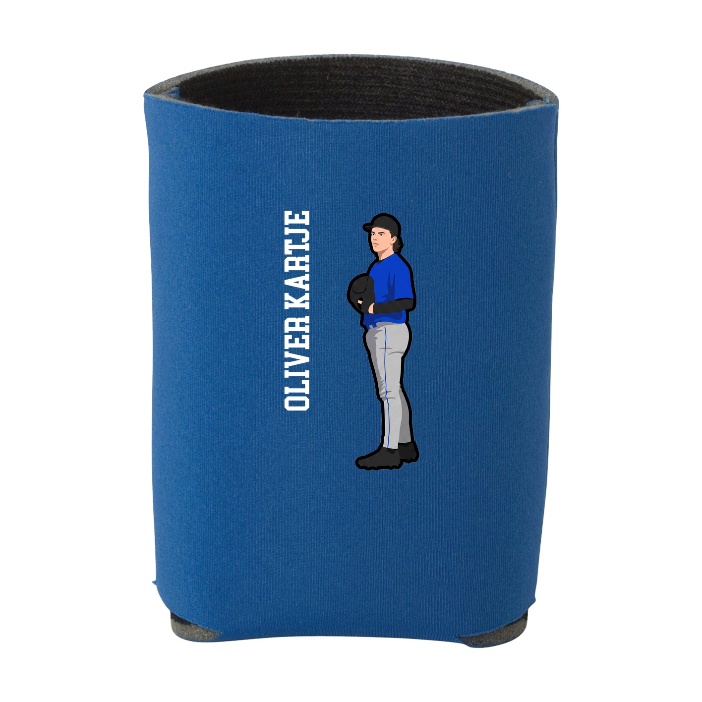 Can Holder — Name Vertical in Royal