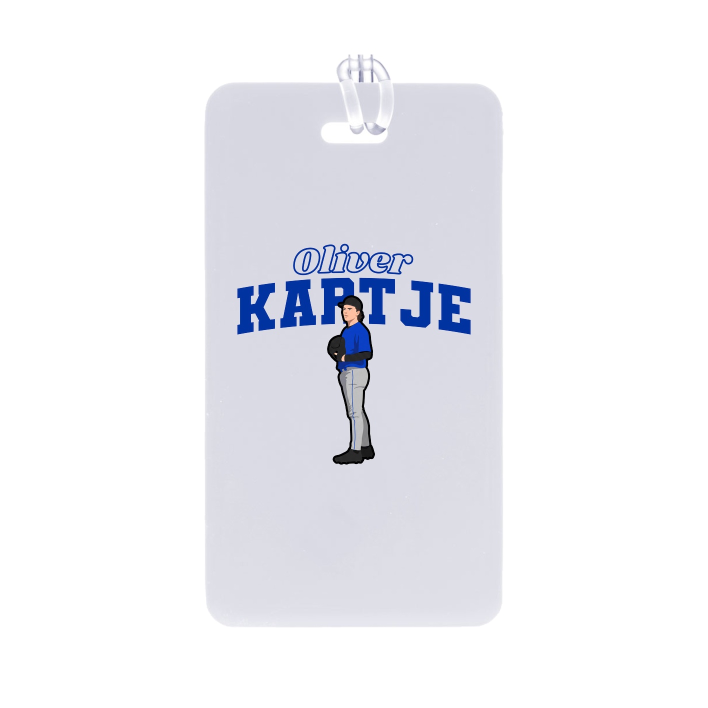 Bag Tag — Name Arch in Classic