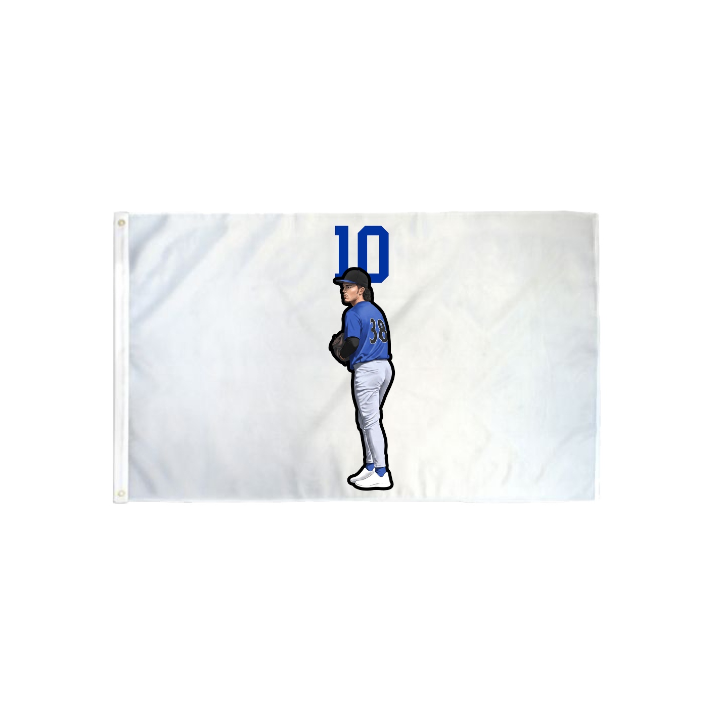 3x5 Flag — Number Top in Classic