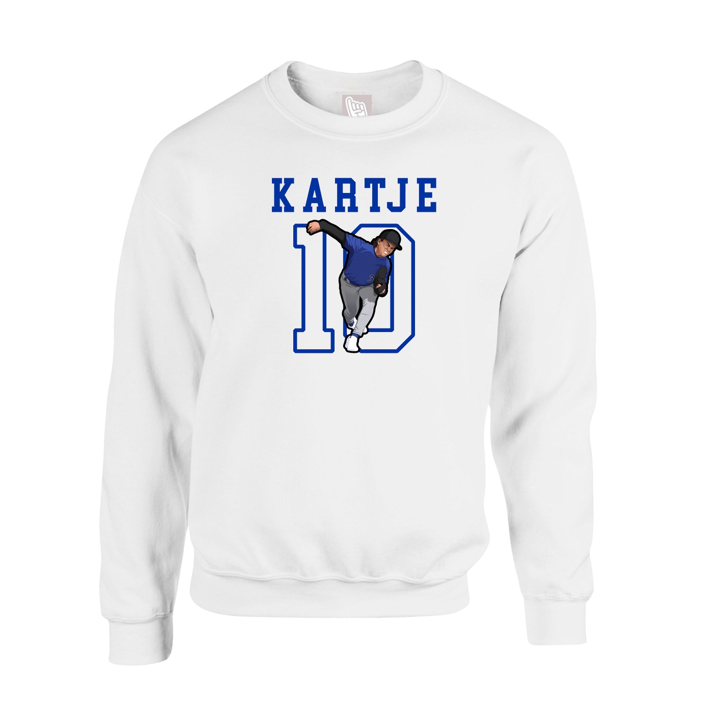 Fleece Crew — Shirsey in White