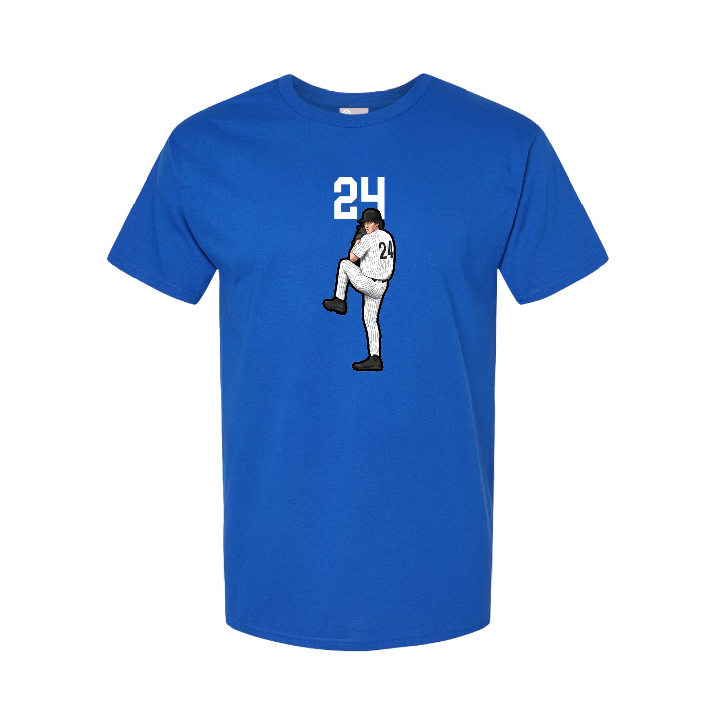 Youth Tee — Number Top in Royal