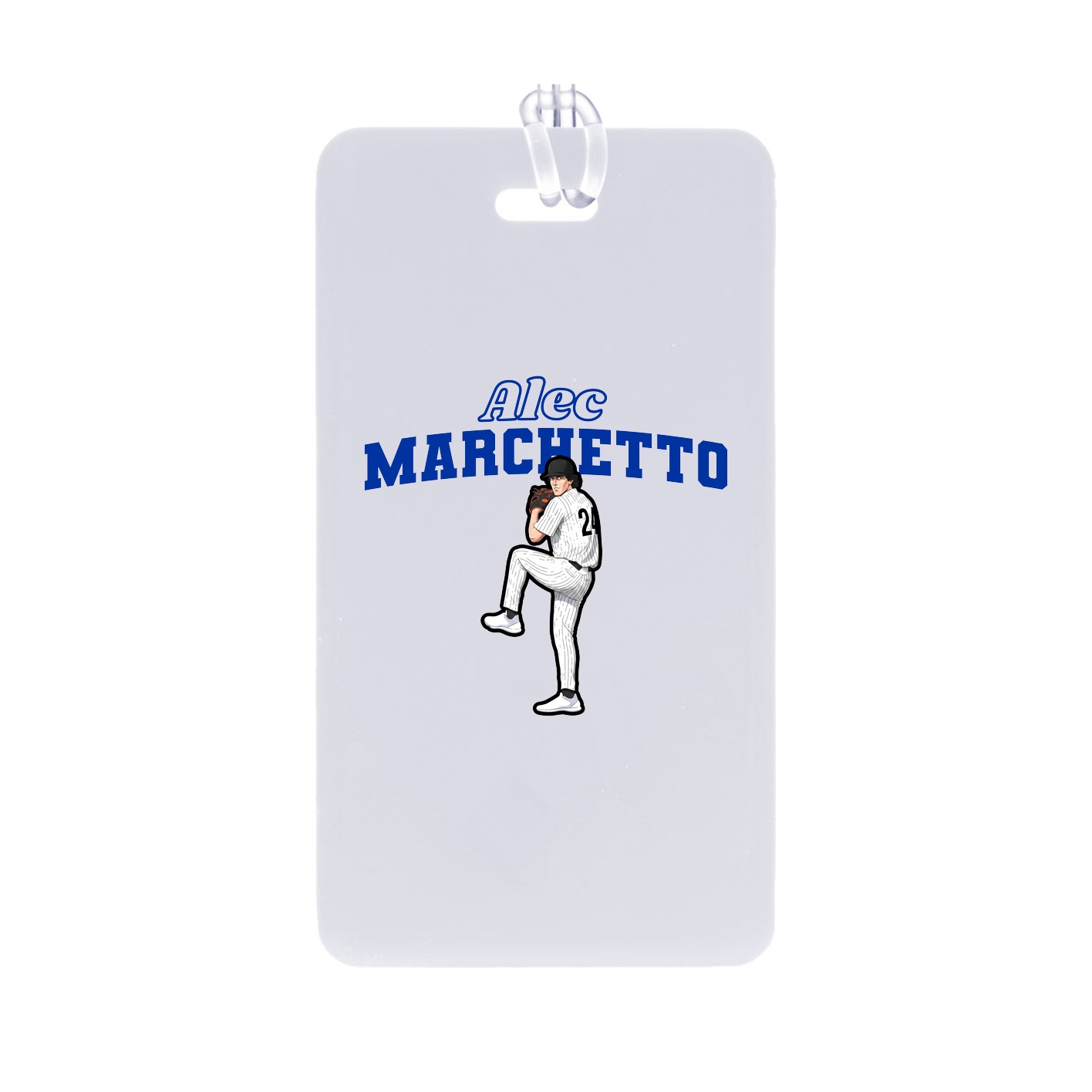 Bag Tag — Name Arch in Classic
