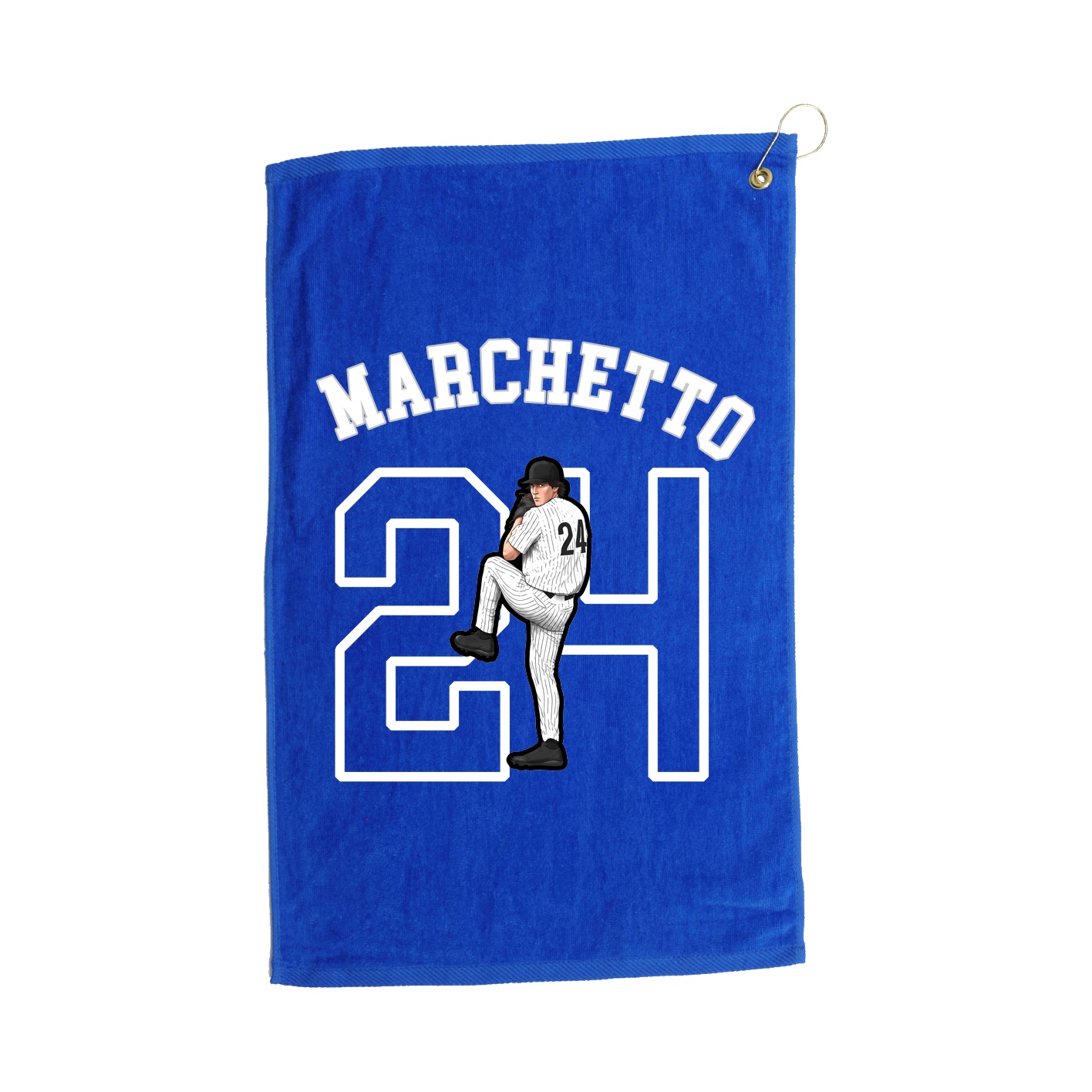 Golf Towel — Shirsey Arch in Royal