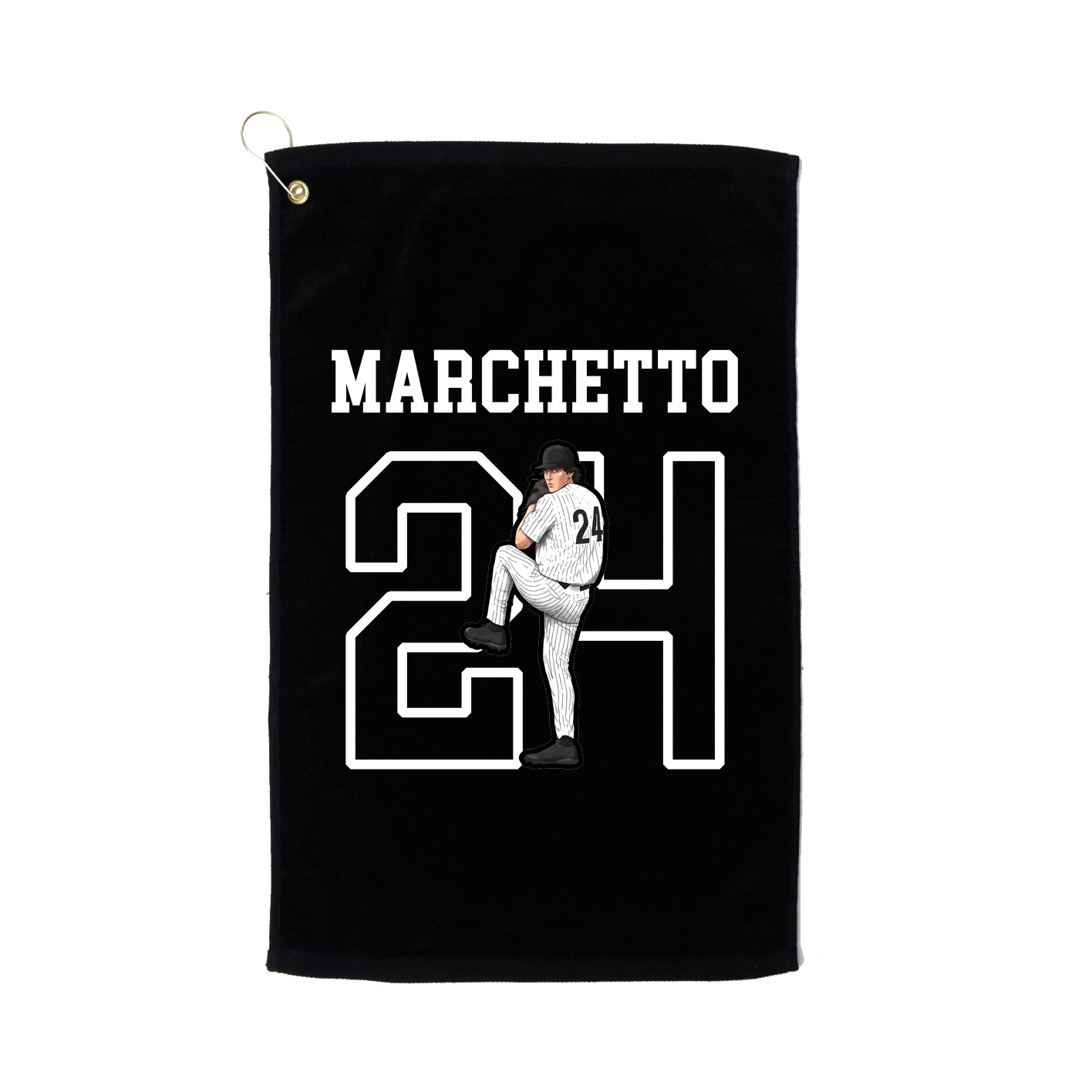 Golf Towel — Shirsey in Black