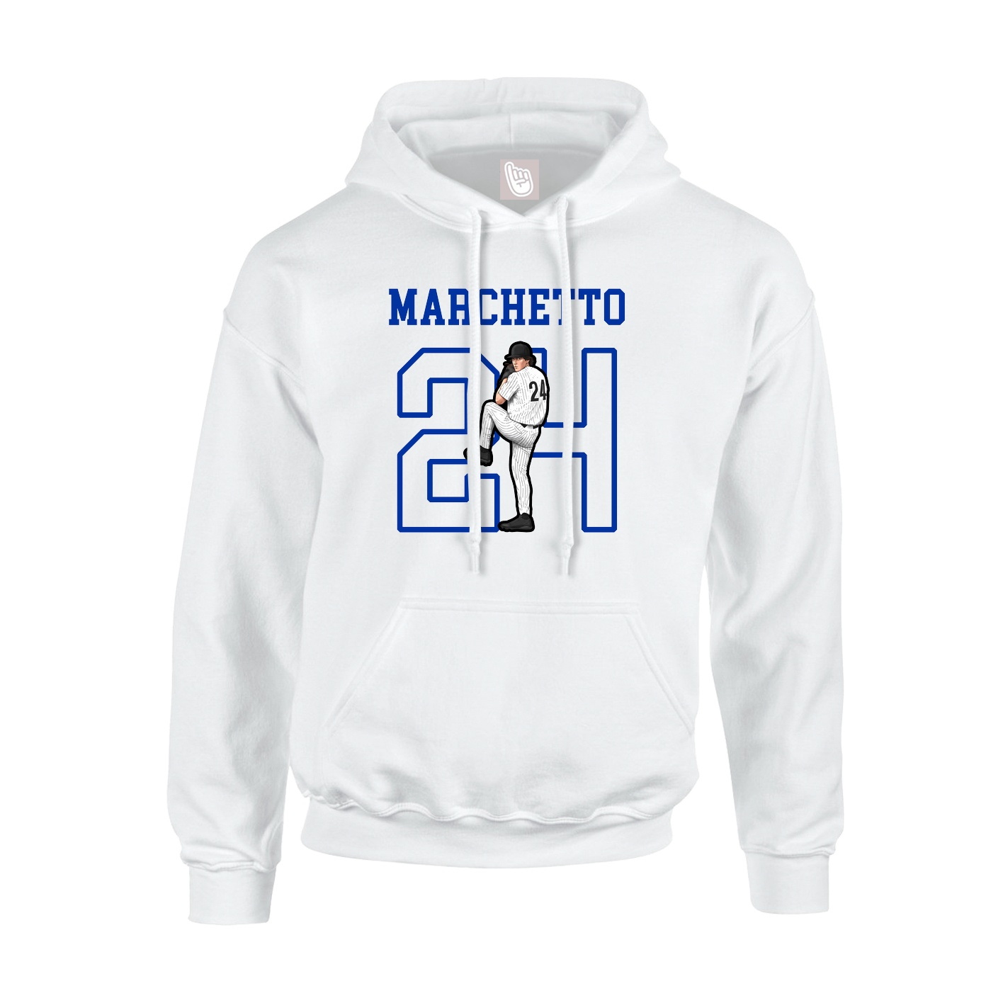 Youth Hoodie — Shirsey in White