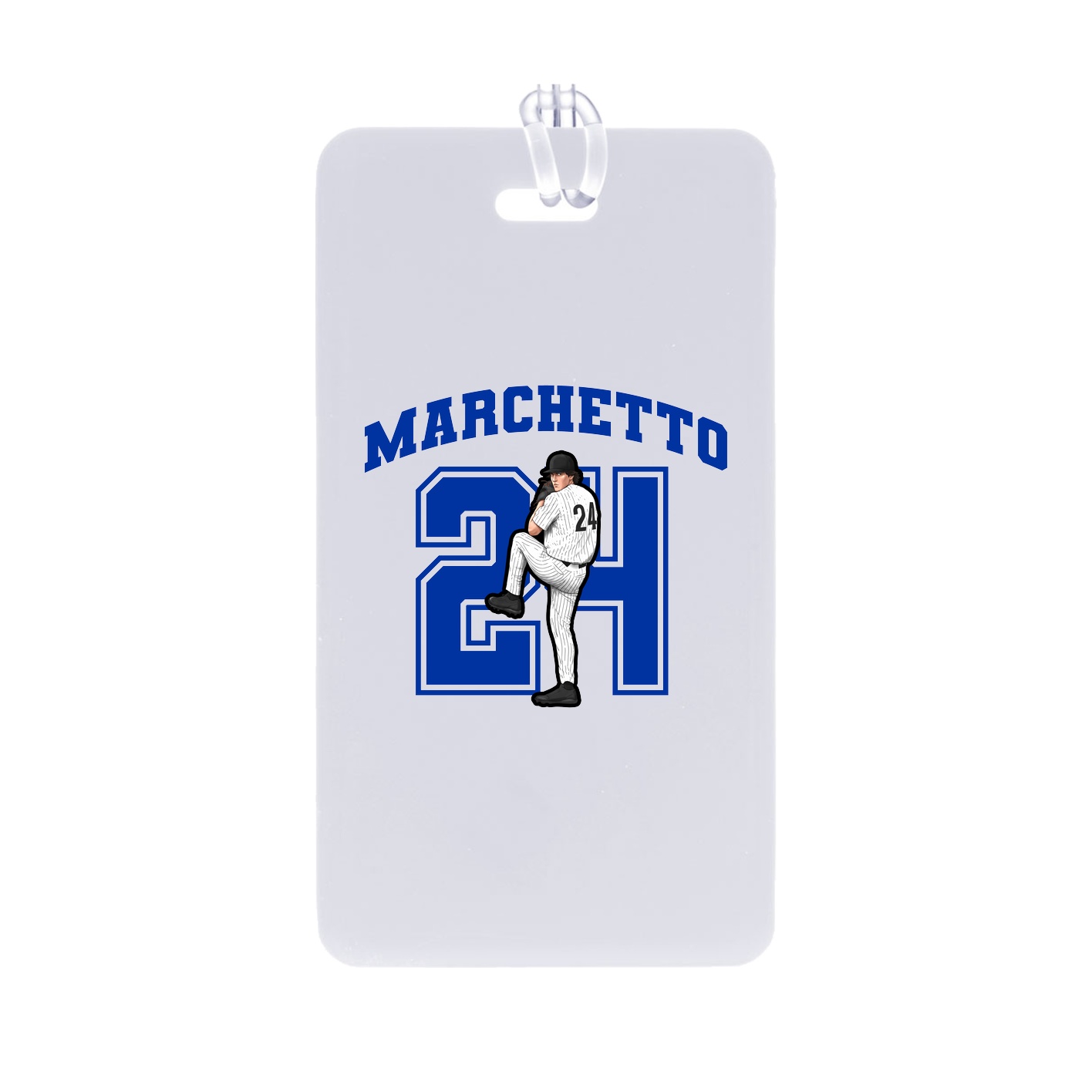Bag Tag — Number in Classic