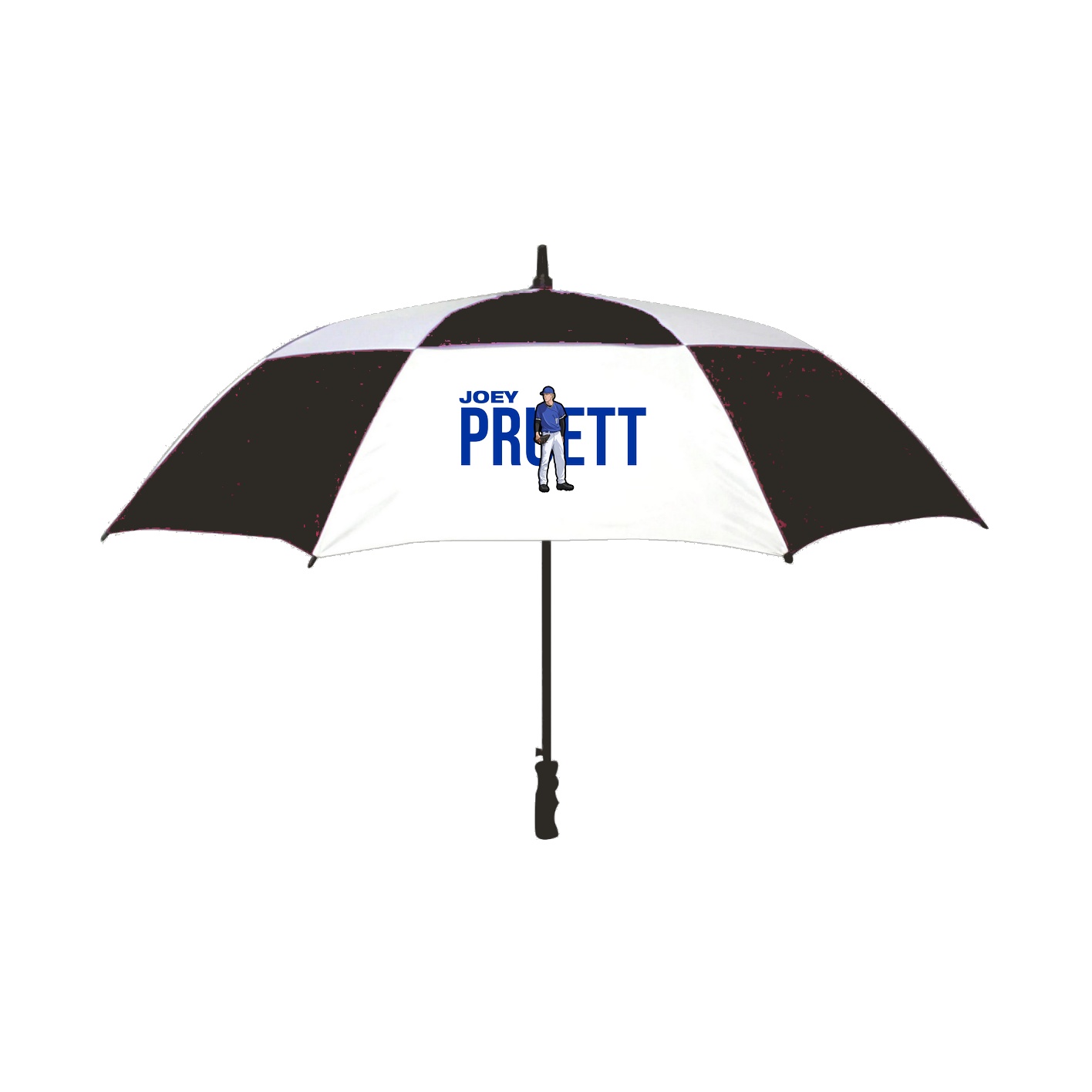 Golf Umbrella — Player Name in Black