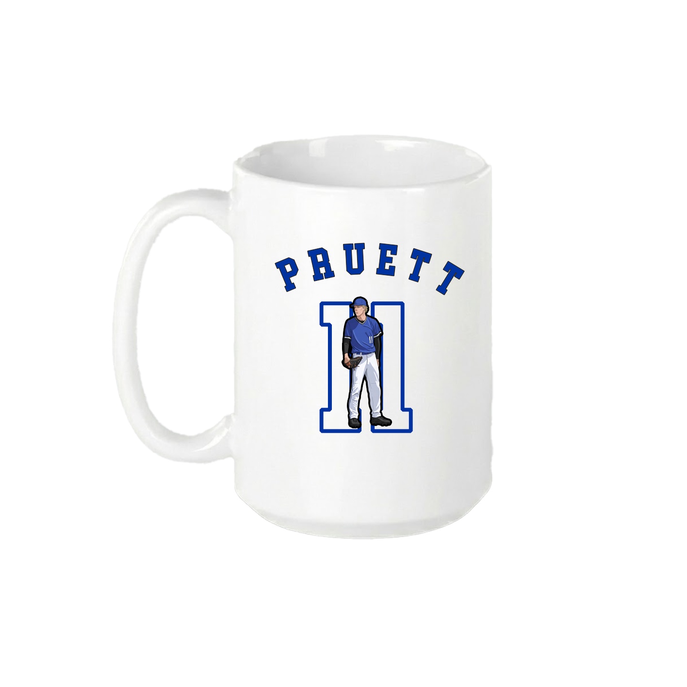 15oz Coffee Mug — Shirsey Arch in White