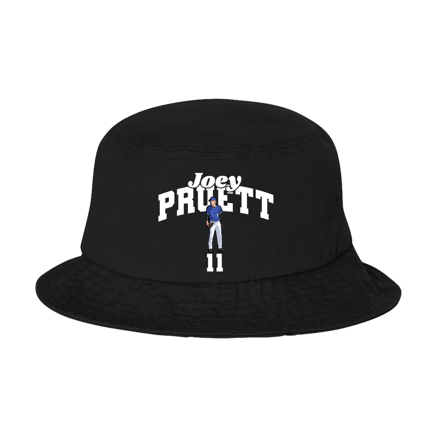 Bucket Cap — Signature Arch in Black