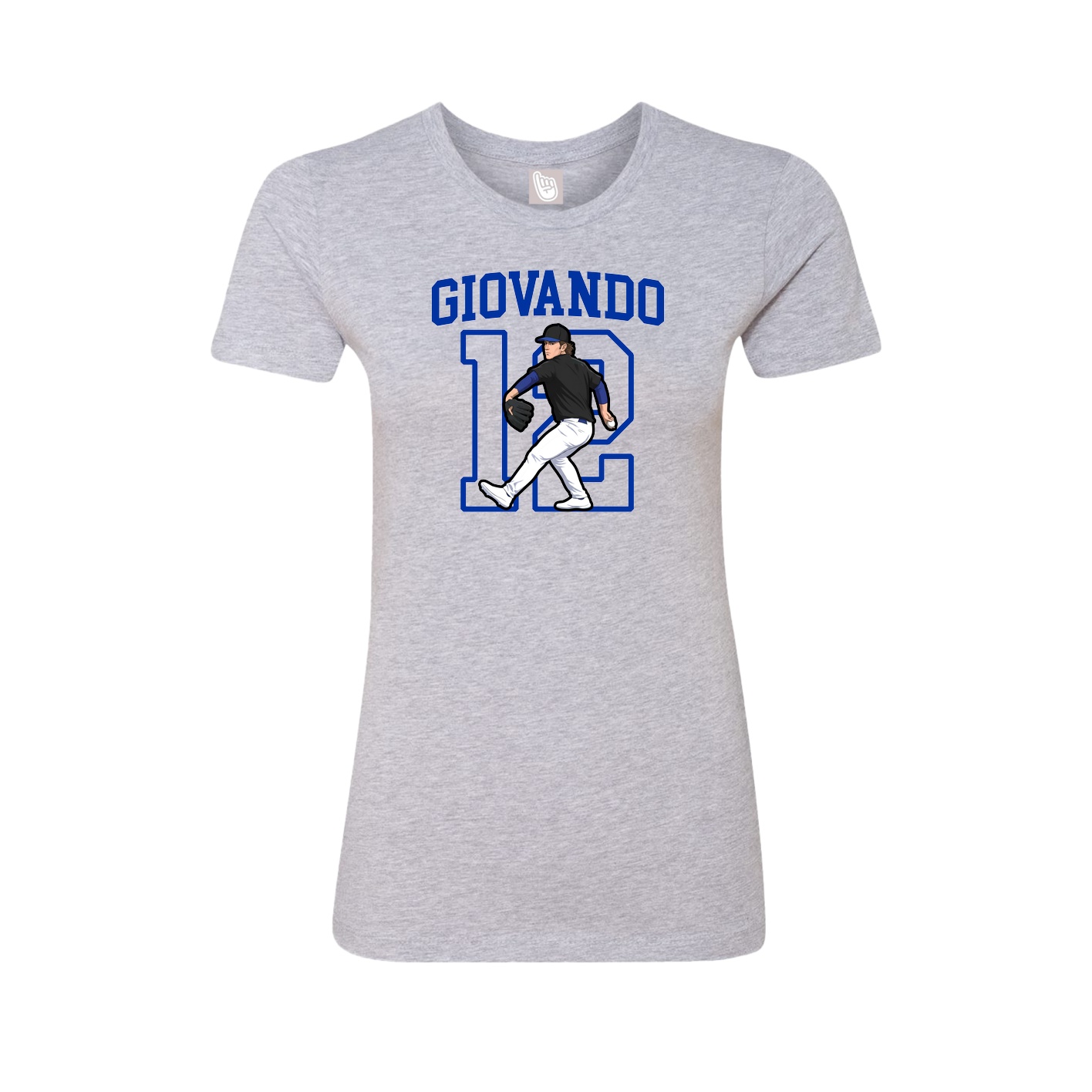 Fitted Women's Tee — Shirsey in Grey