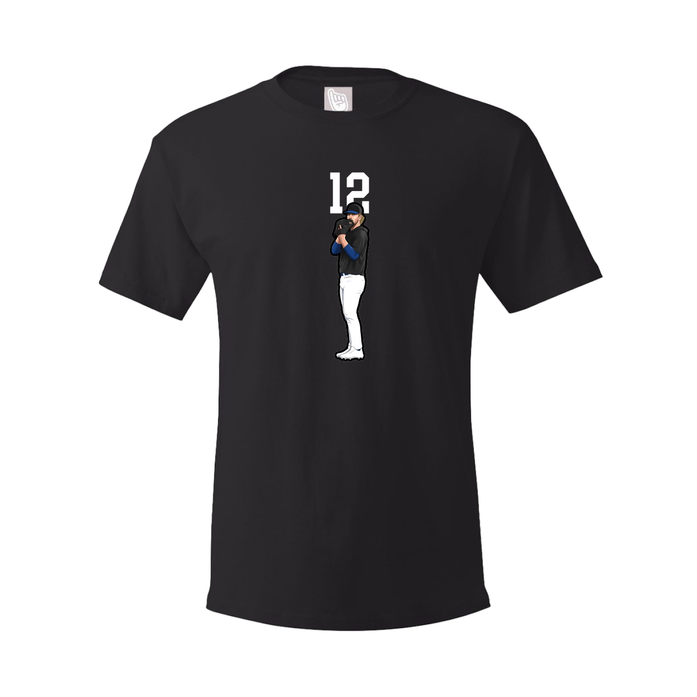 Tee — Number Top in Black